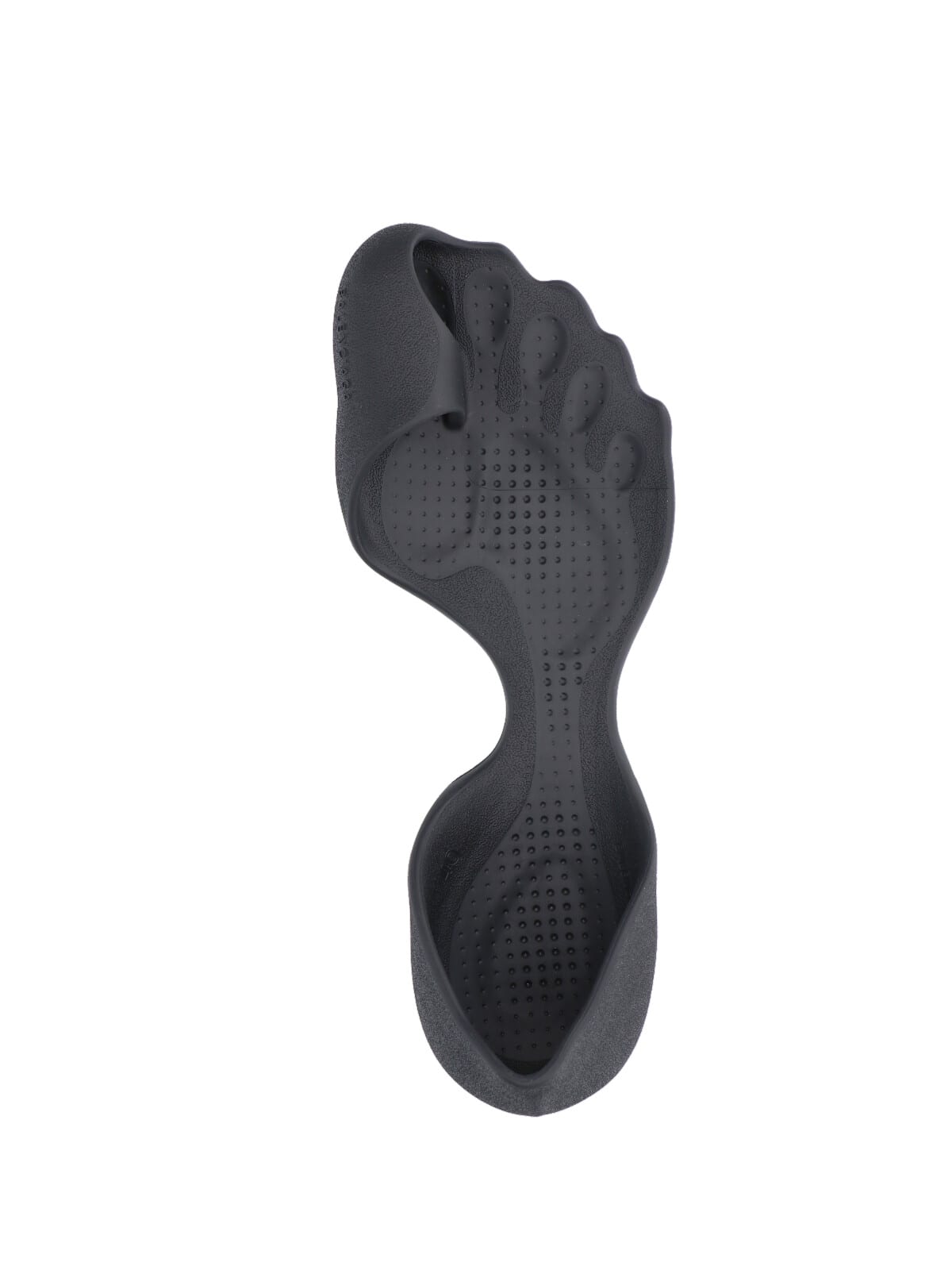 Balenciaga Open-toe Black Eva Sneakers With Streamlined Silhouette In Black