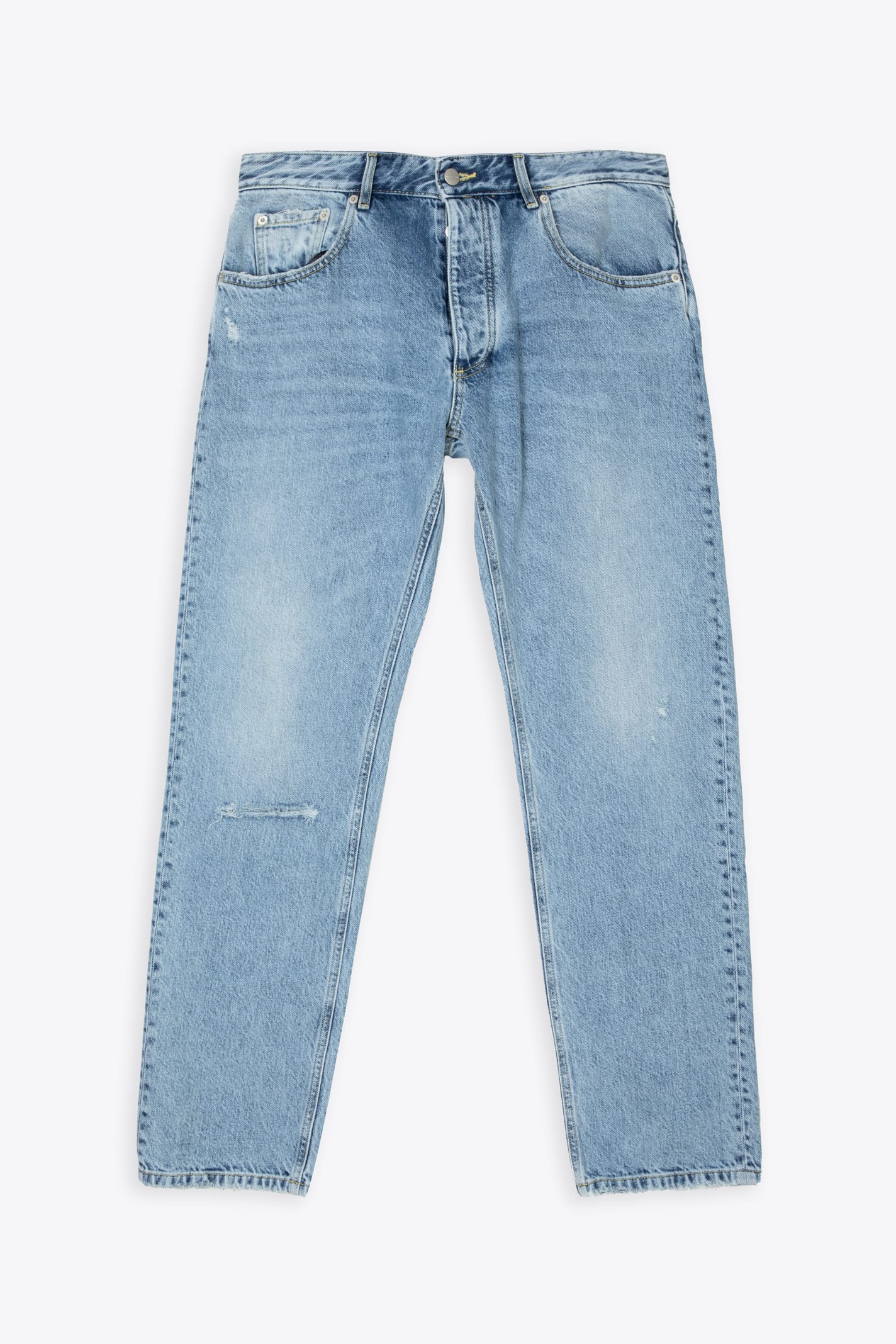 Icon Denim Jeans Light blue relaxed fit jeans - Kanye Eco