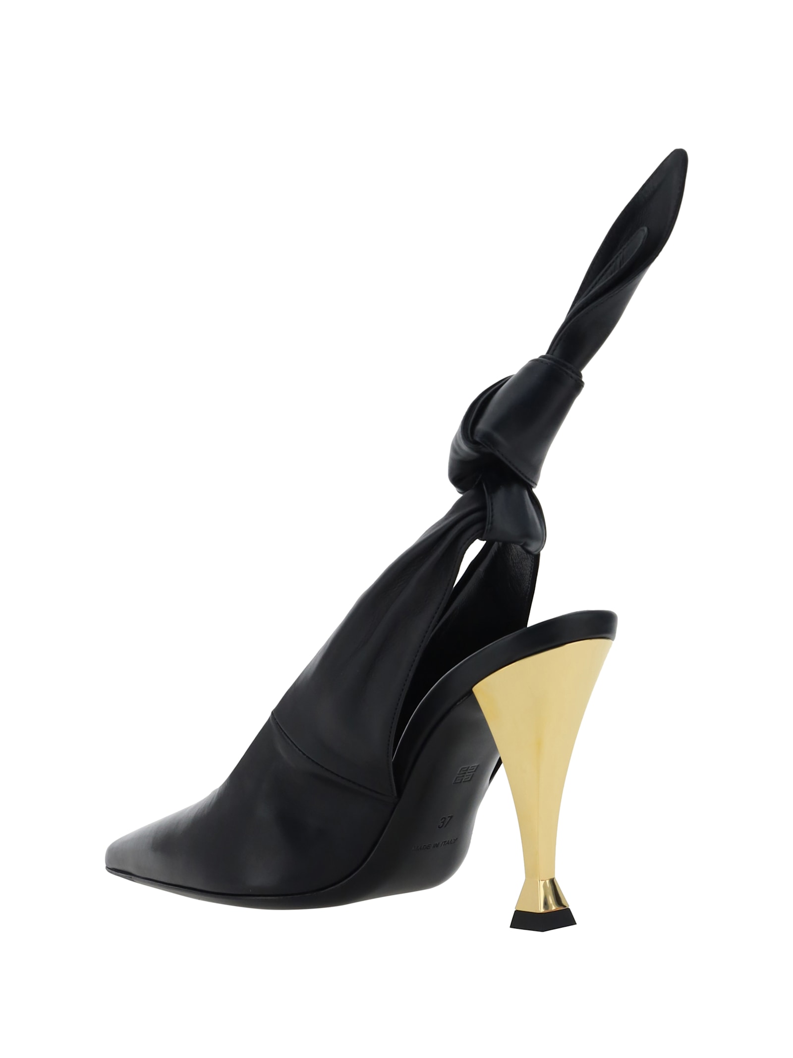 Shop Givenchy Beauw Pumps In Black-golden