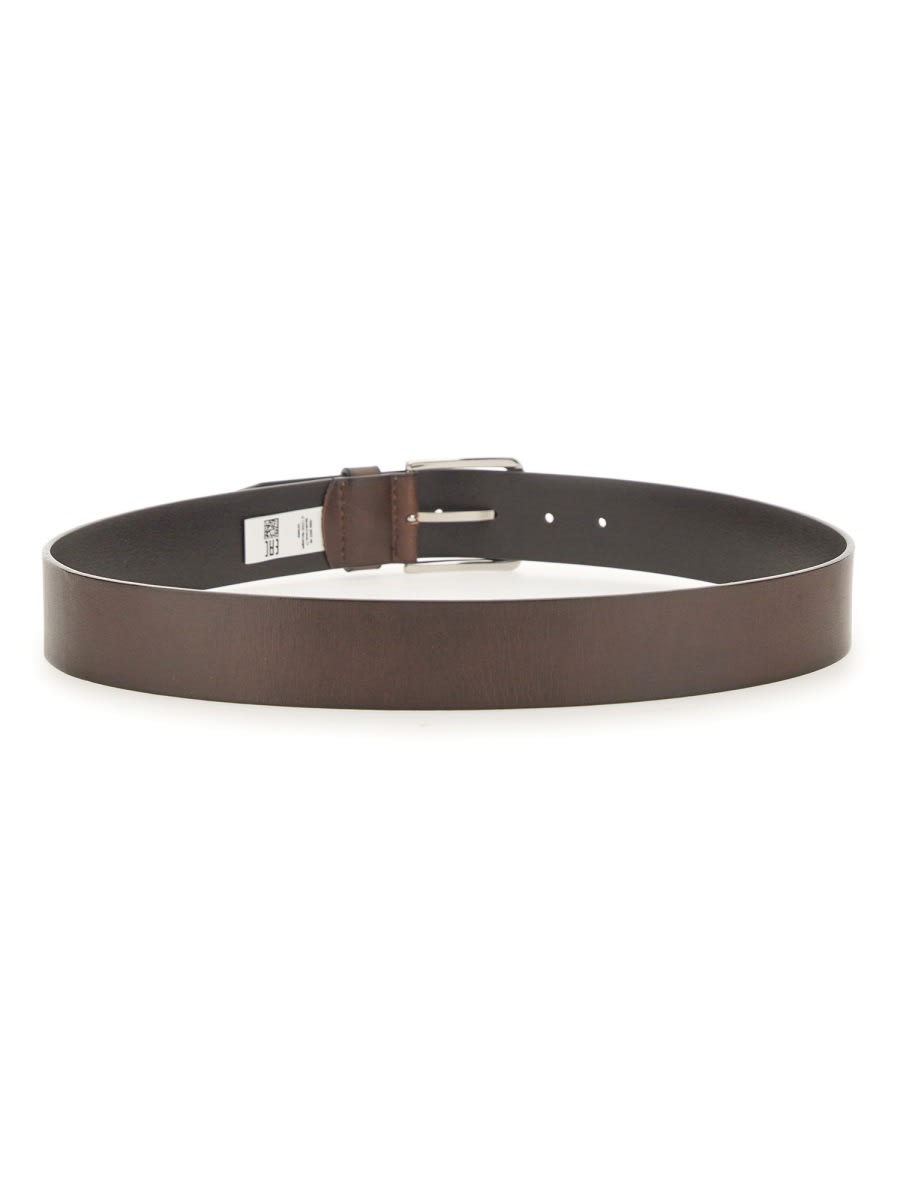 Hugo Boss Boss Belt Jorv_sz40 In Brown