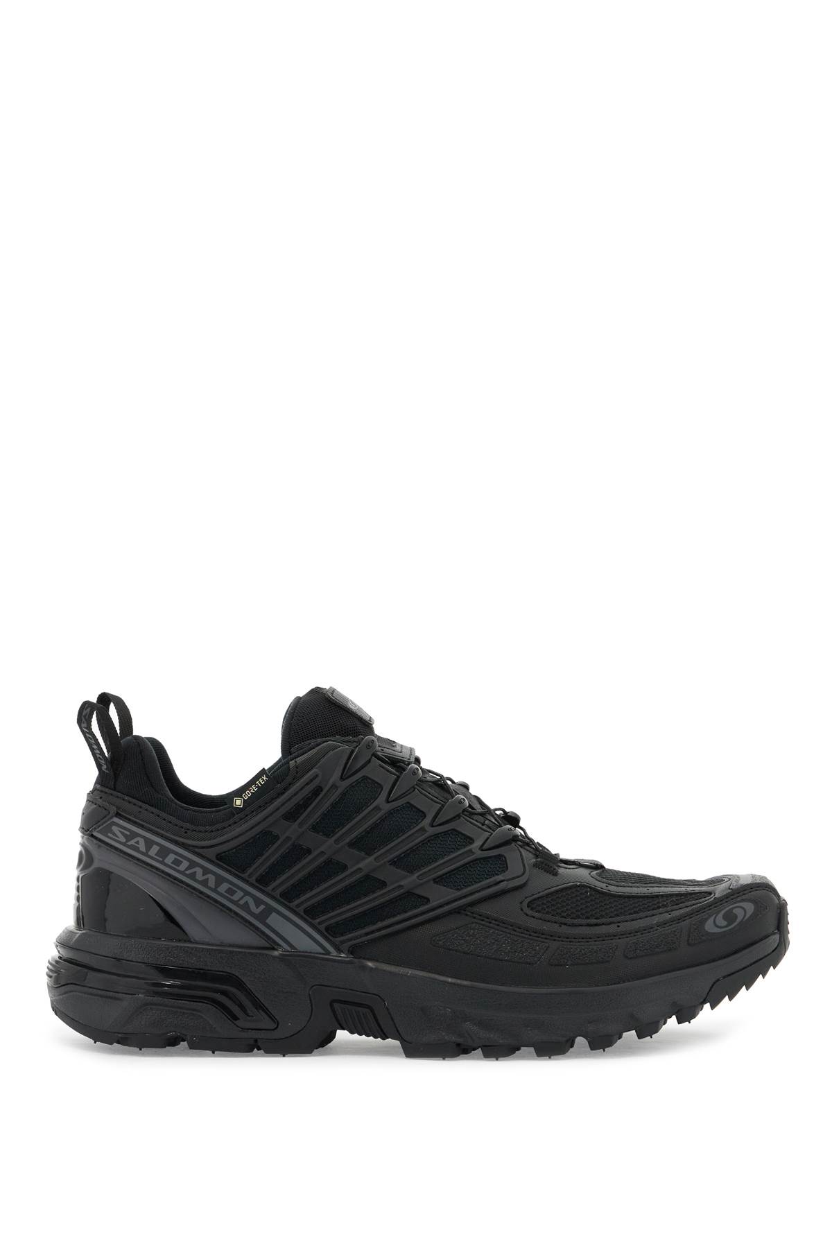 Shop Salomon Acs Pro Sneakers In Black Black Asphalt (black)