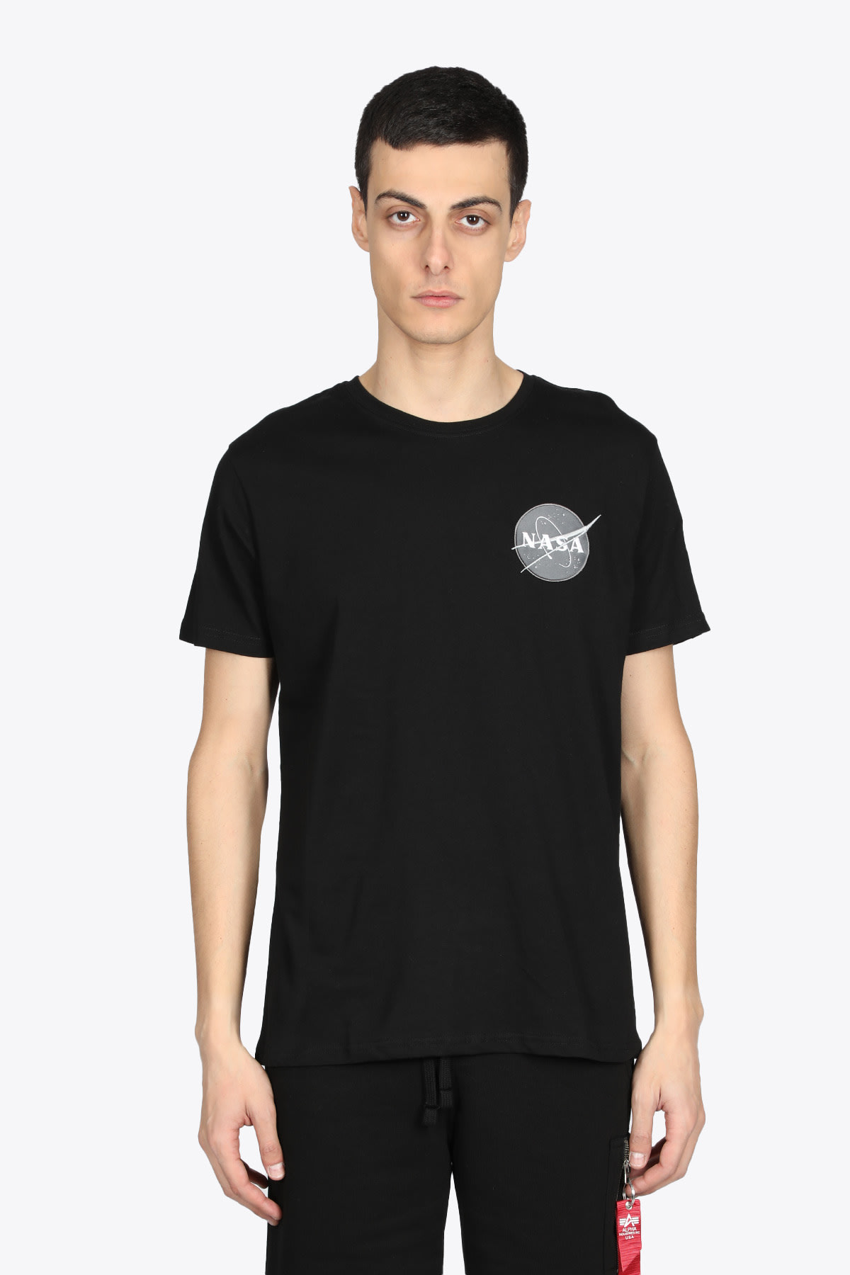 Alpha Industries Space Shuttle T-shirt Black cotton Nasa t-shirt - Space Shuttle T-Shirt