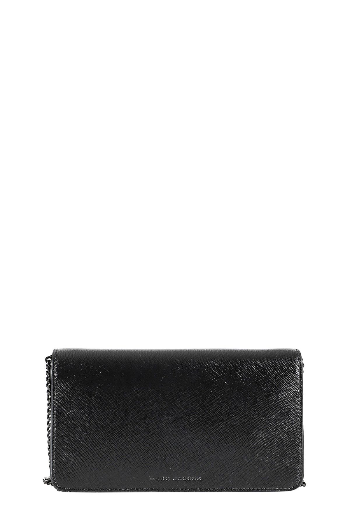 Shop Marc Jacobs The Longshot Chain Wallet In Black