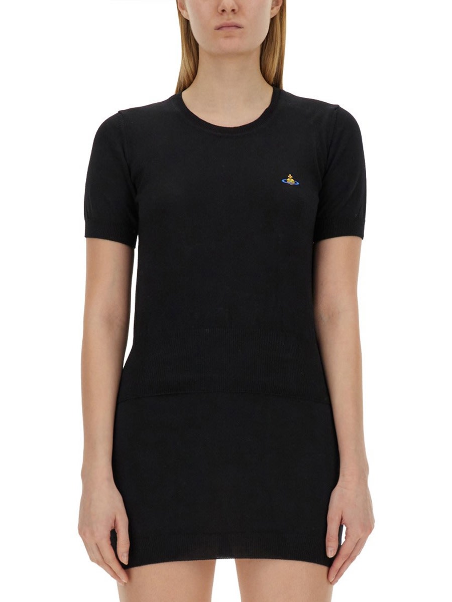 Shop Vivienne Westwood Top Bea In Black