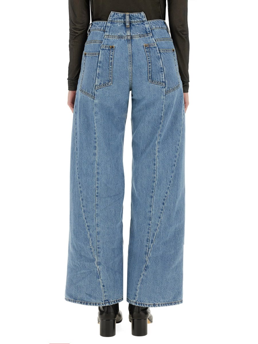 Shop Maison Margiela Jeans In Denim