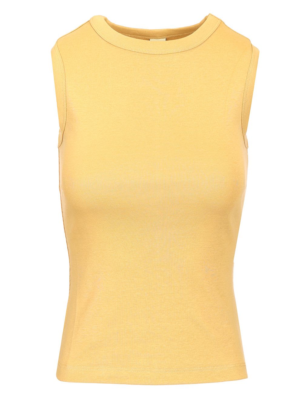 Slim Fit Sleeveless Top