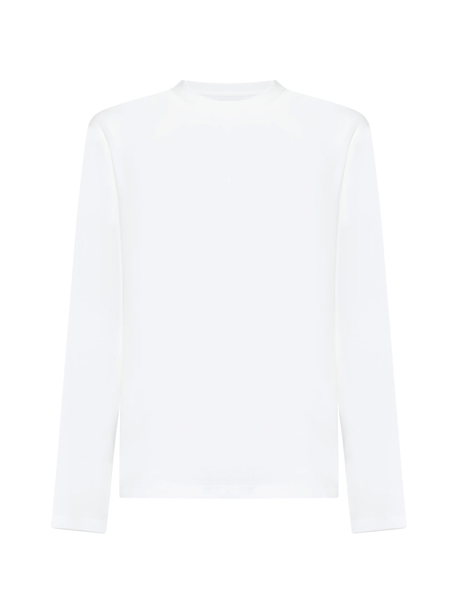 Shop Jil Sander T-shirt In Coconut