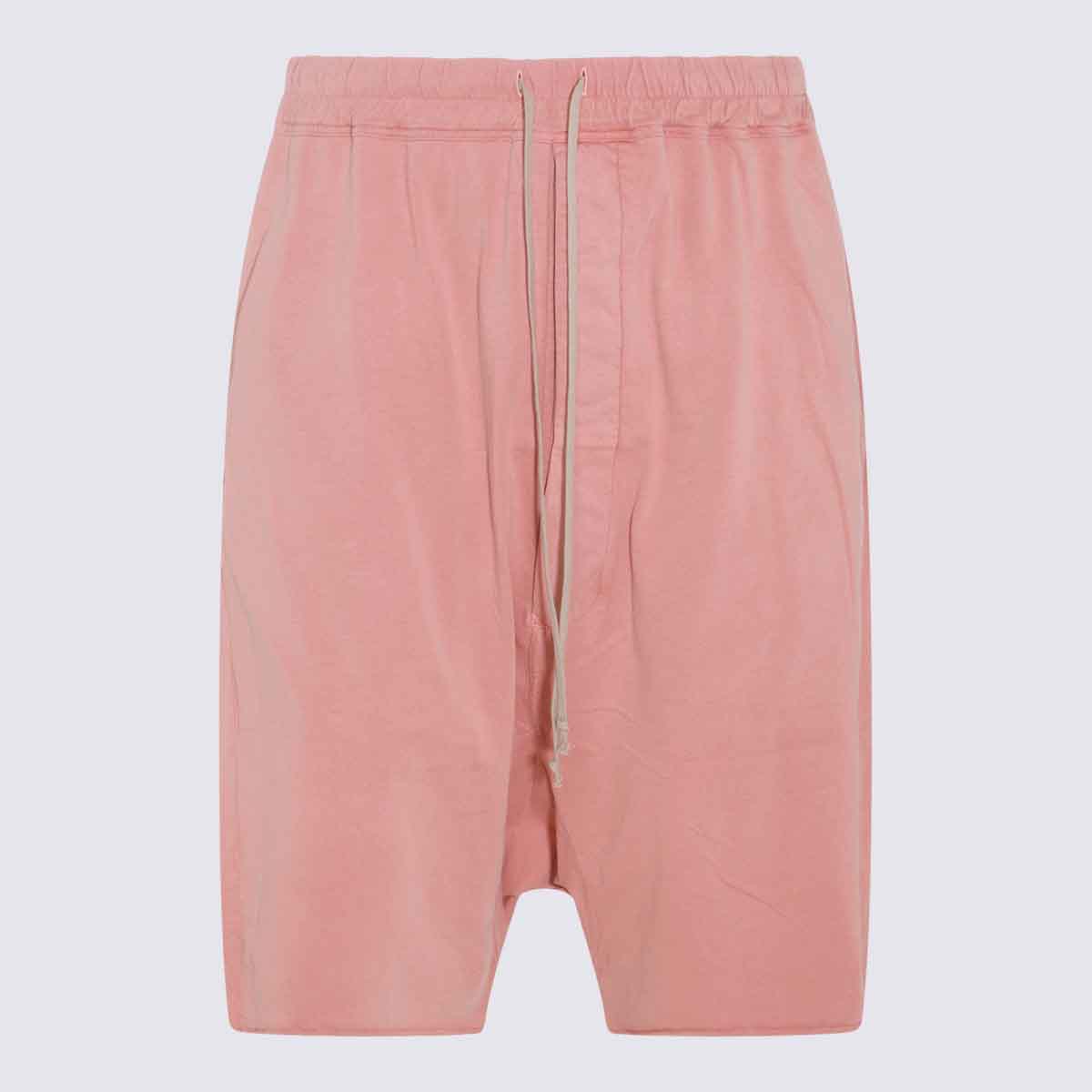 Shop Drkshdw Pink Cotton Shorts