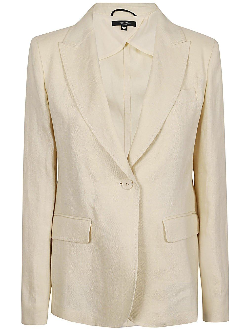 Single-breasted Long-sleeved Blazer