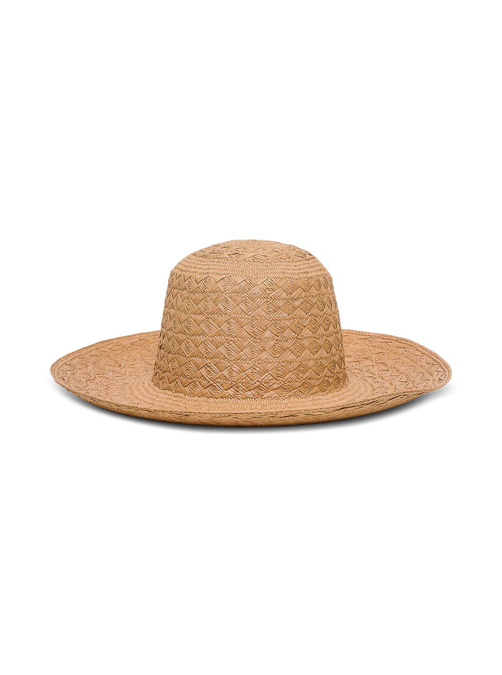 Saint Laurent Maui Straw Hat In Brown