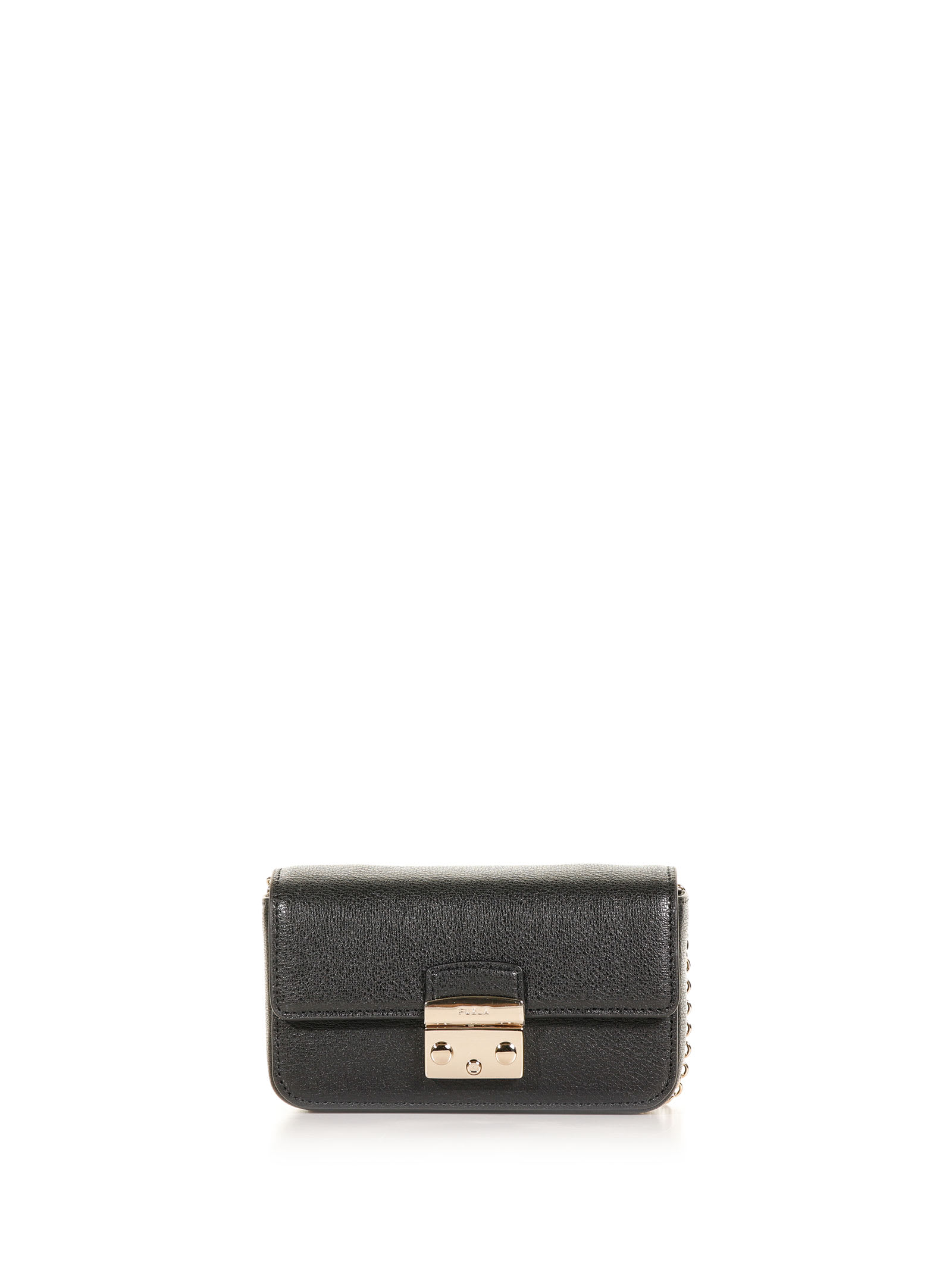 Furla Metropolis Mini Black Shoulder Bag