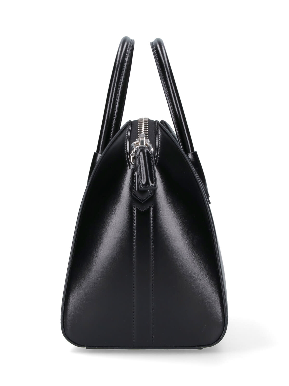 Givenchy Small Leather Shoulder Bag With Structured Silhouette In Black