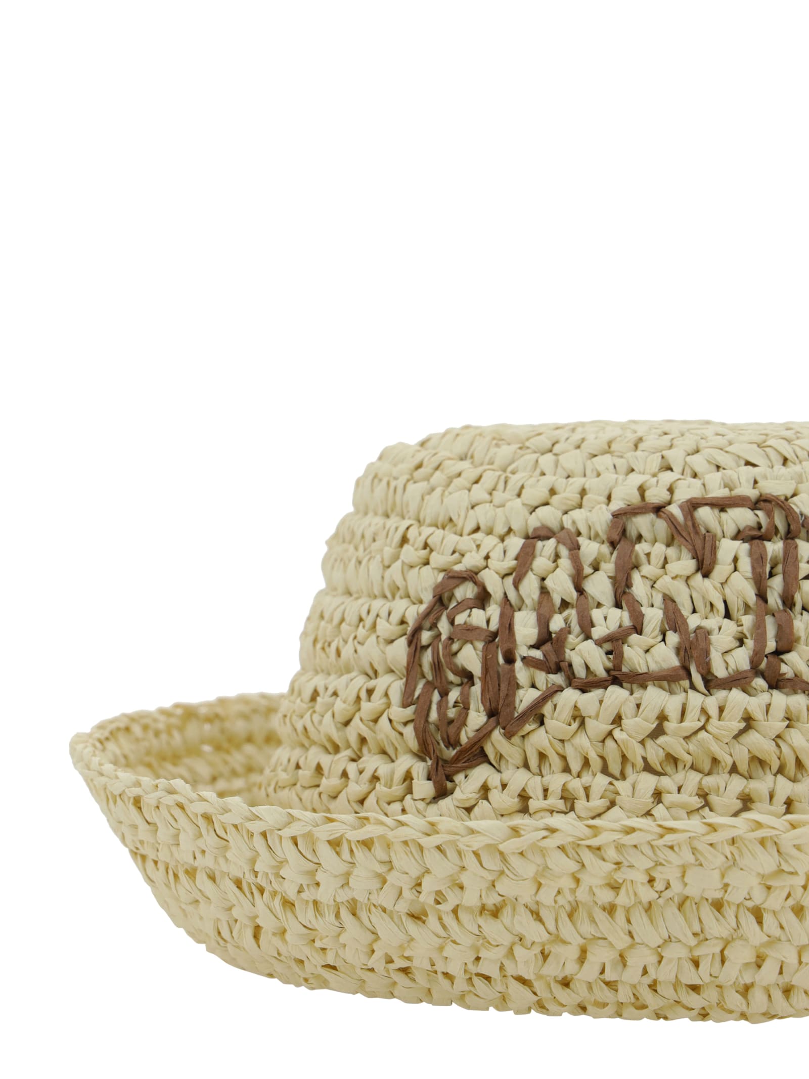 Shop Ganni Summer Straw Hat