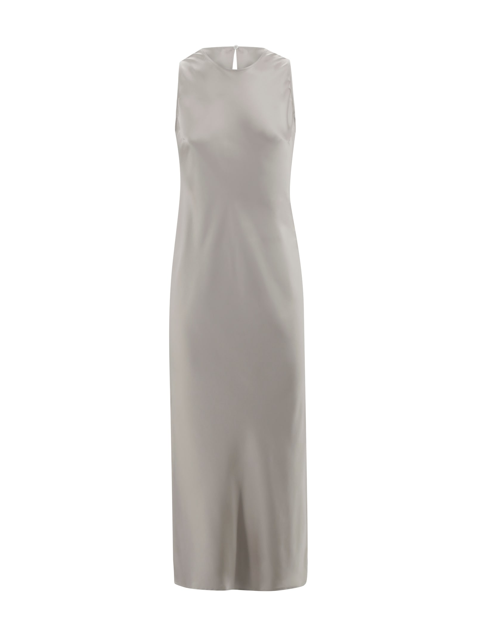 Satin Long Dress