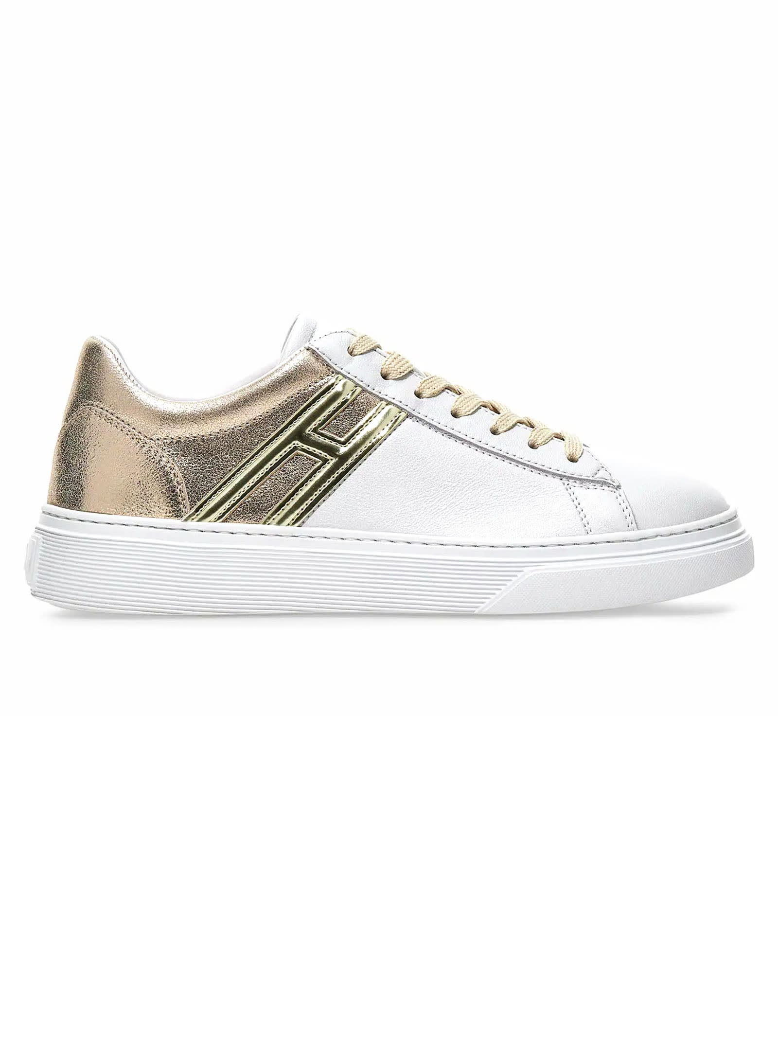 Hogan Sneakers H365 Gold White