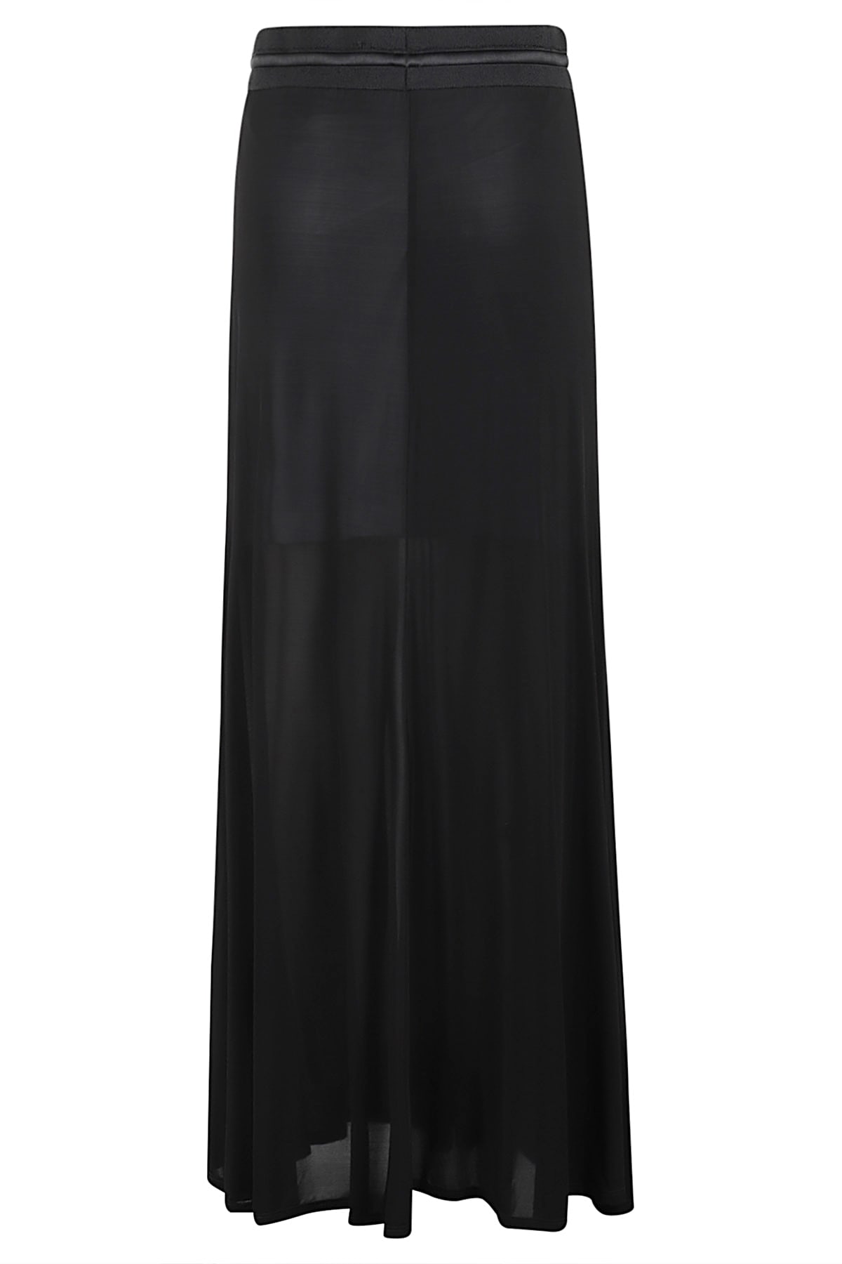 Shop Helmut Lang Pull On Skirt In Black