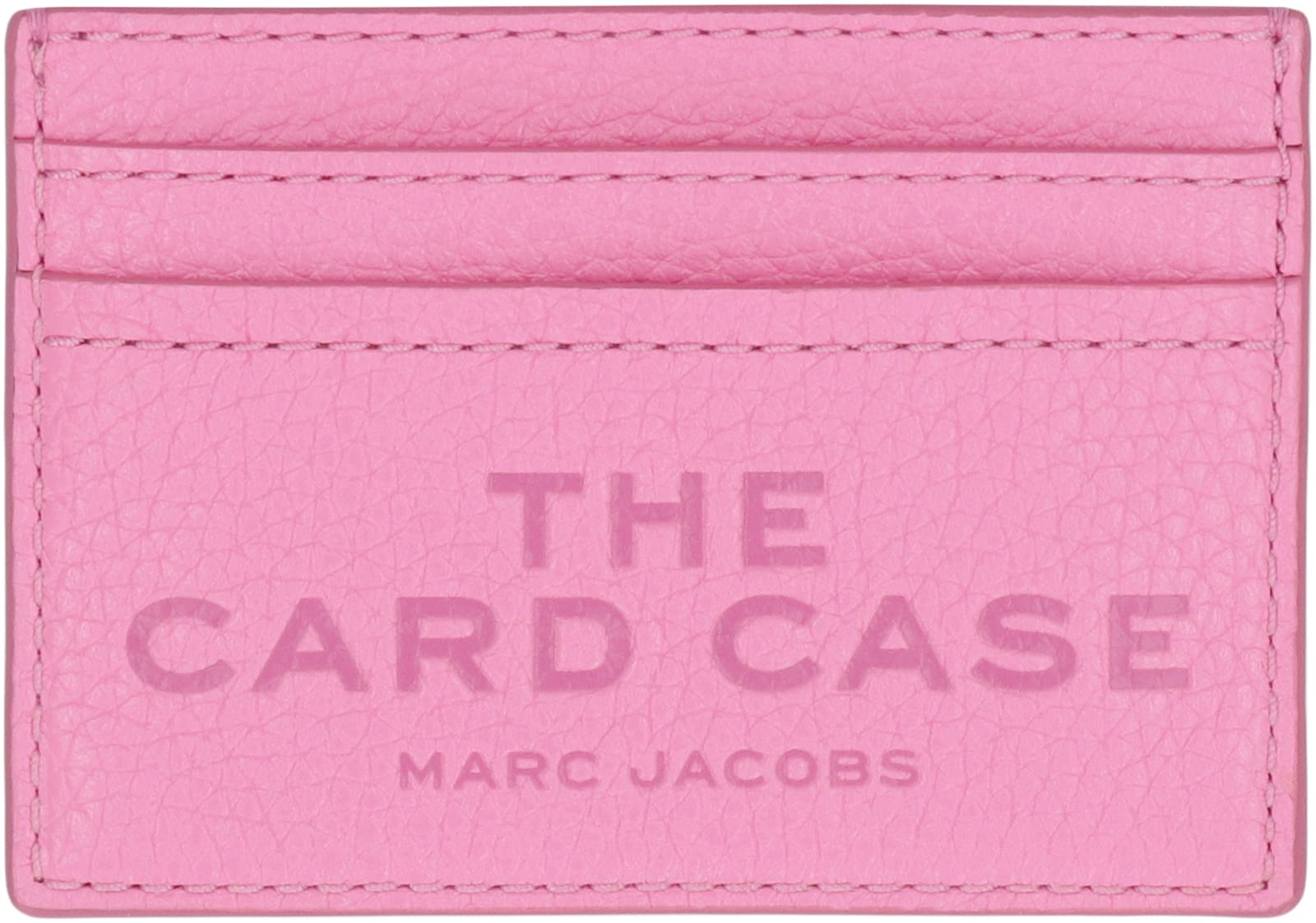 Marc Jacobs The Card Case Leather In Pink