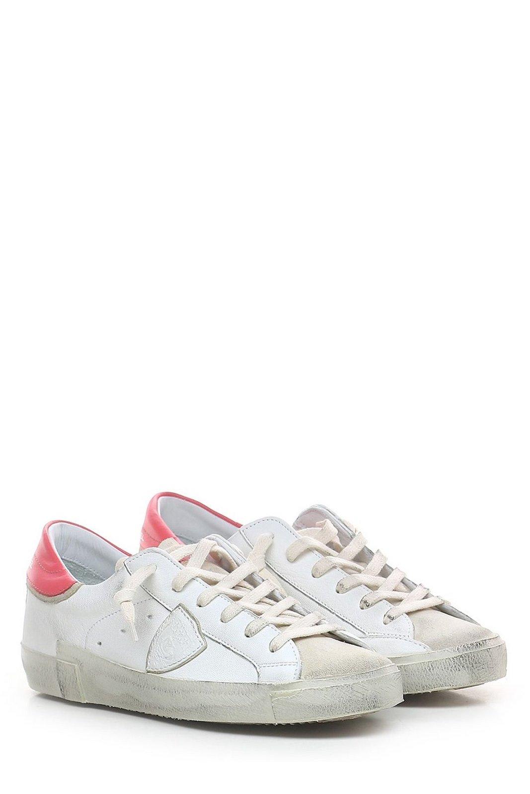 Shop Philippe Model Prsx Tennis Sneakers In White