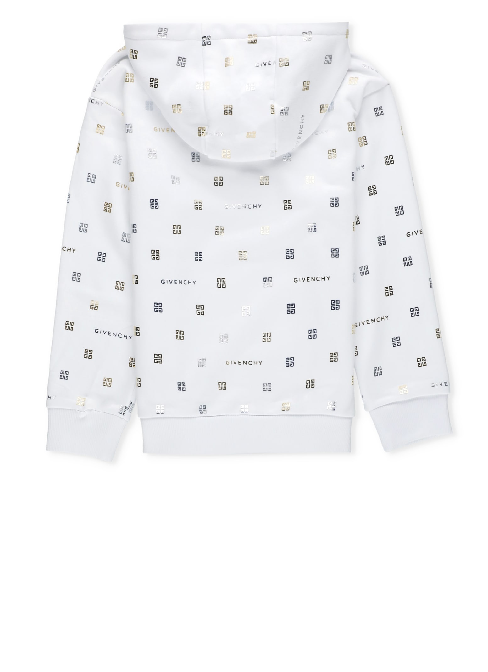 Shop Givenchy Hoodie With Monogram In White