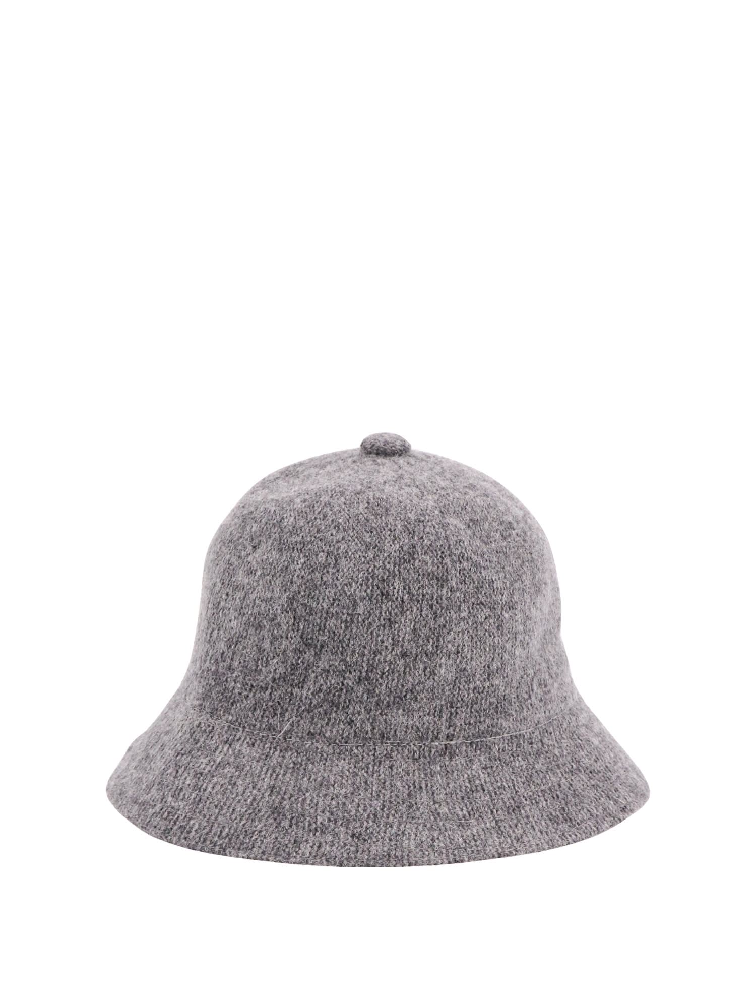 Shop Kenzo Hat In Misty Grey
