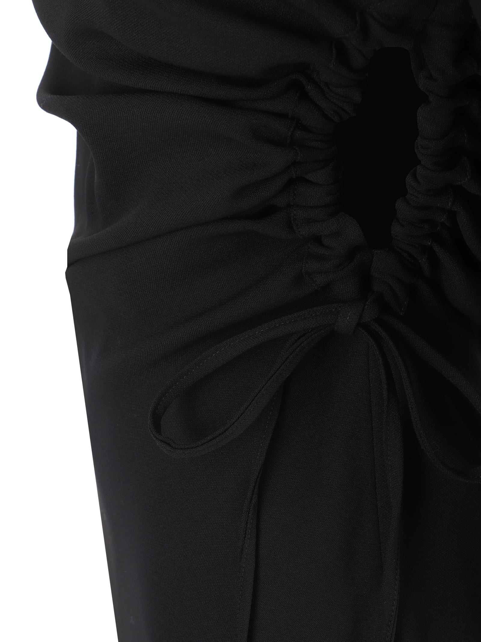 Shop Crida Milano Bassano Long Dress In Black