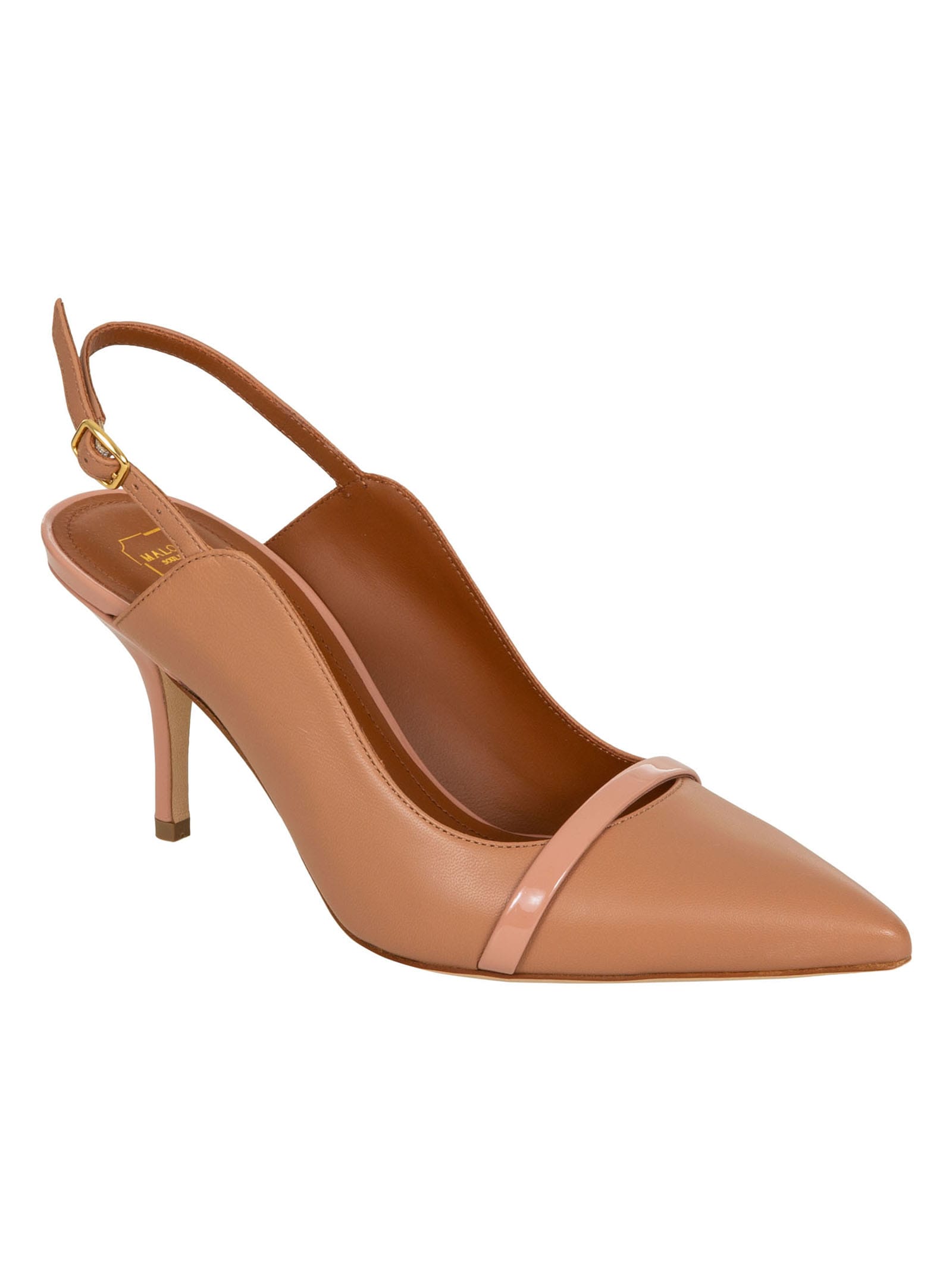 Shop Malone Souliers Marion Backstrap Pumps In Nude