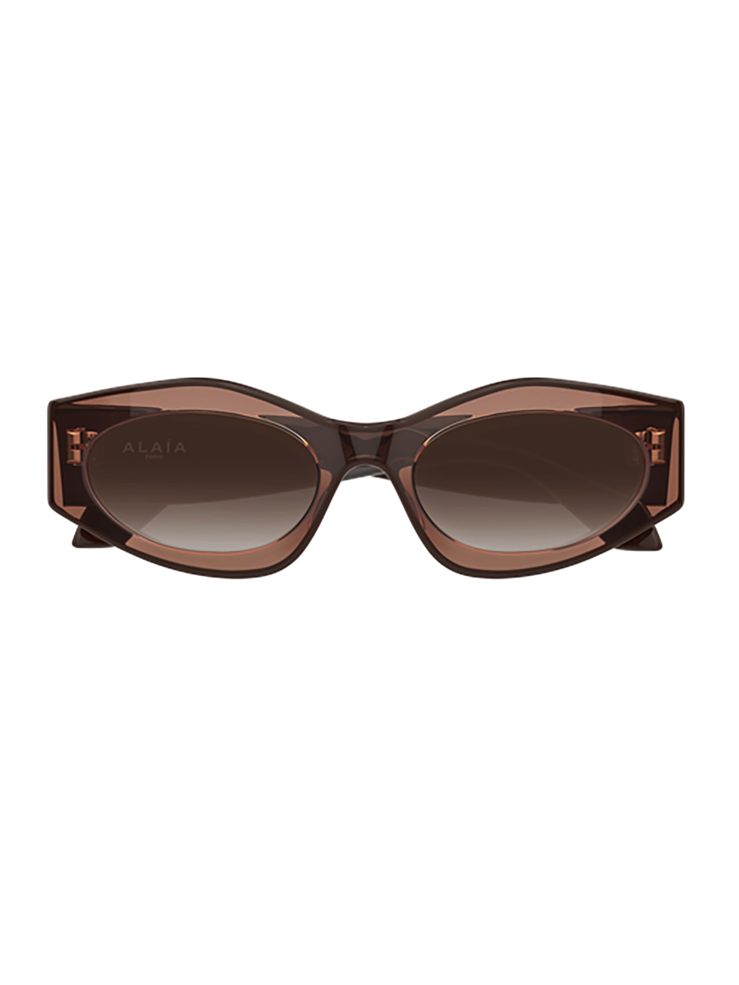 Alaïa Aa0093s Sunglasses In Brown