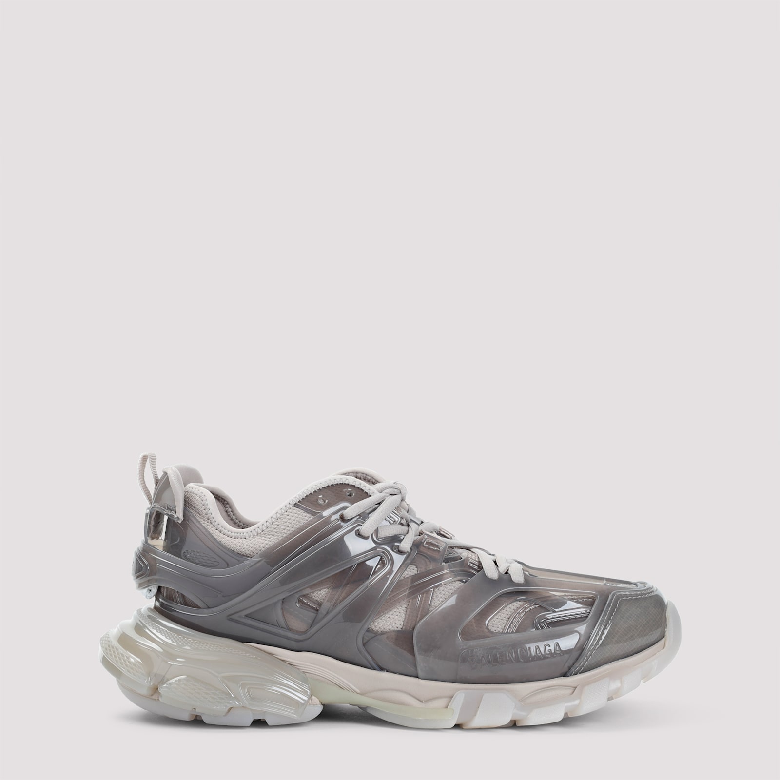 Shop Balenciaga Track Jelly Sneakers In Beige