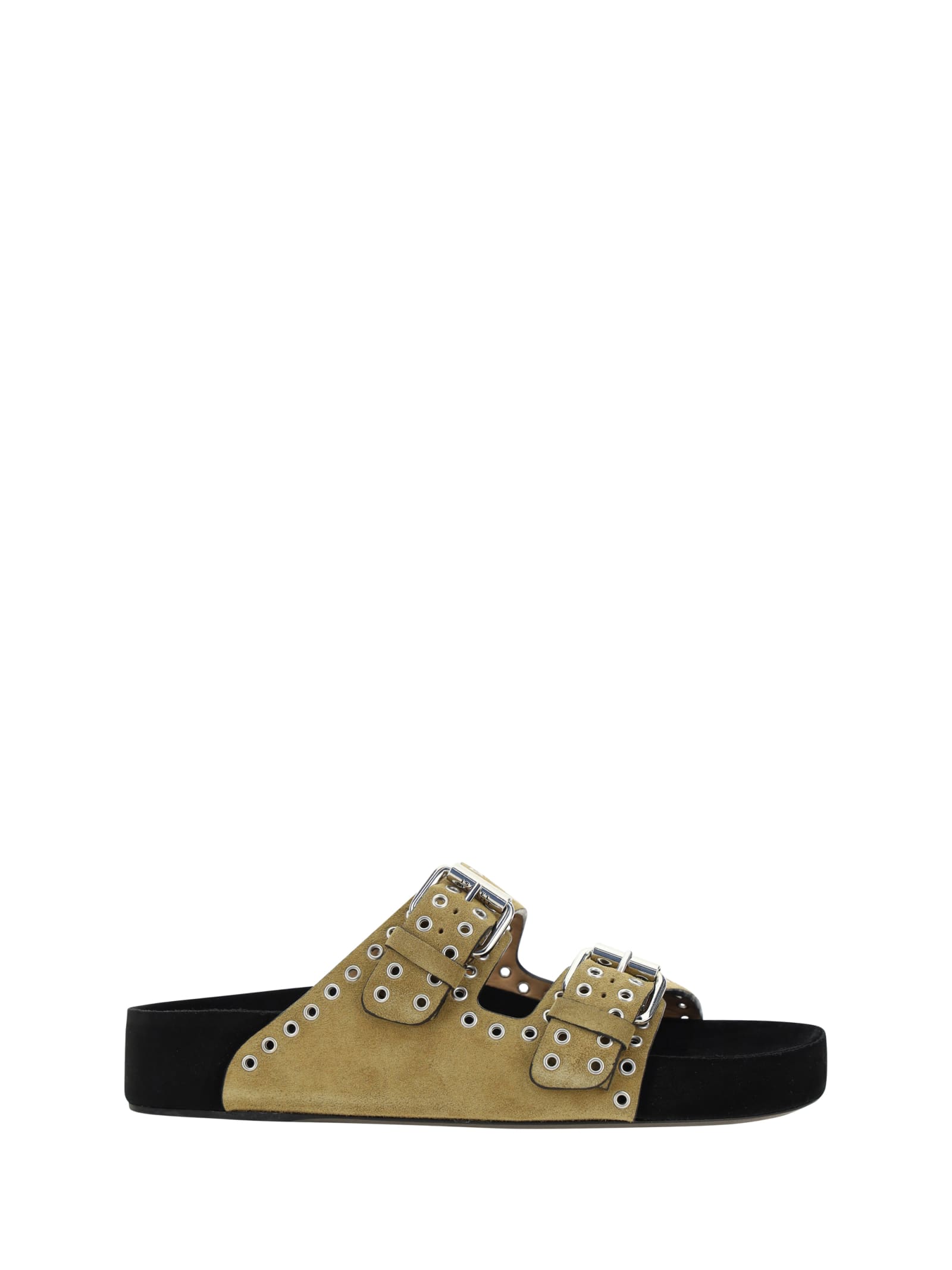 Shop Isabel Marant Sandals In Dove Grey