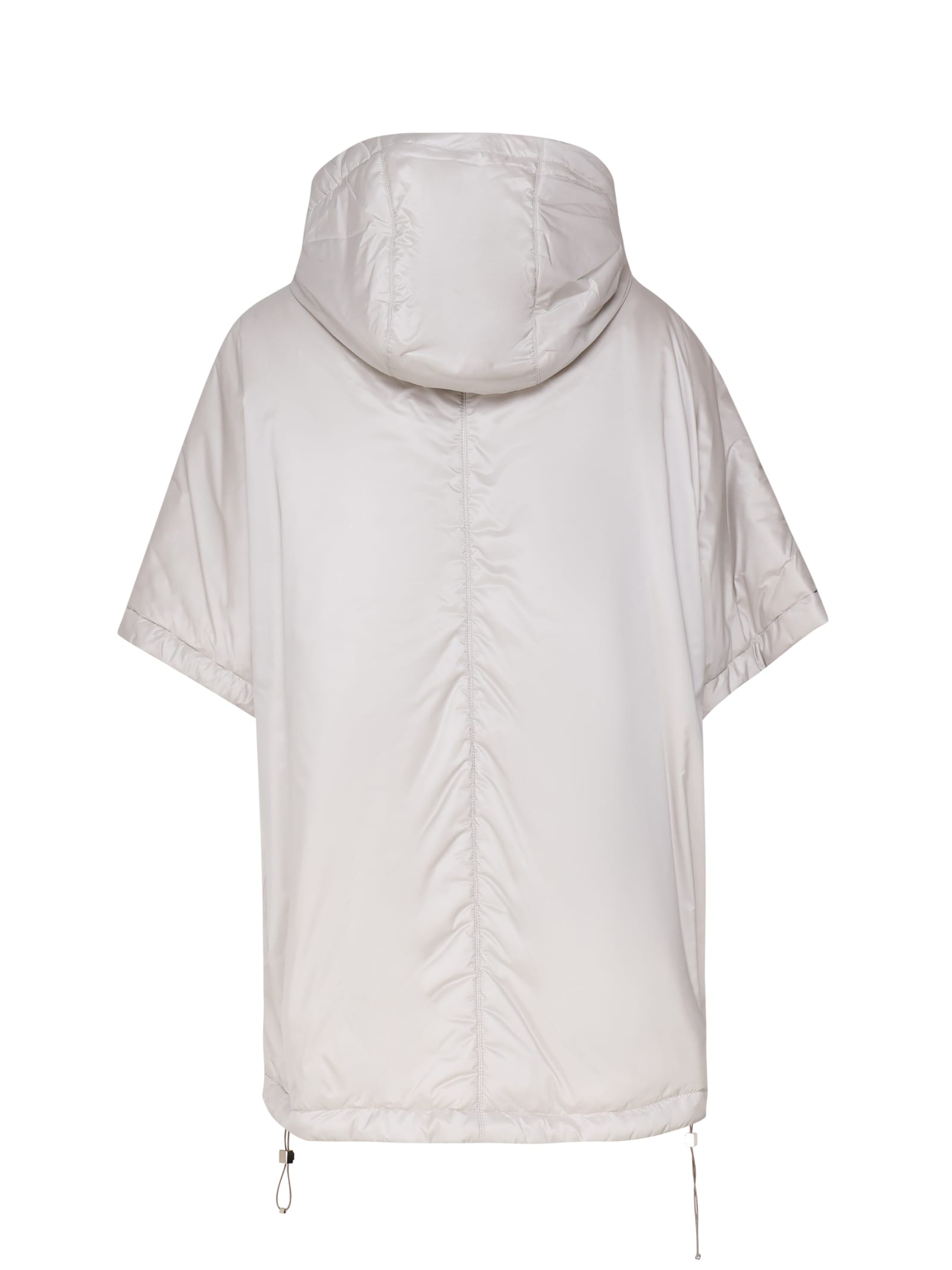 Shop Max Mara The Cube Greenci Hood In Nylon In White