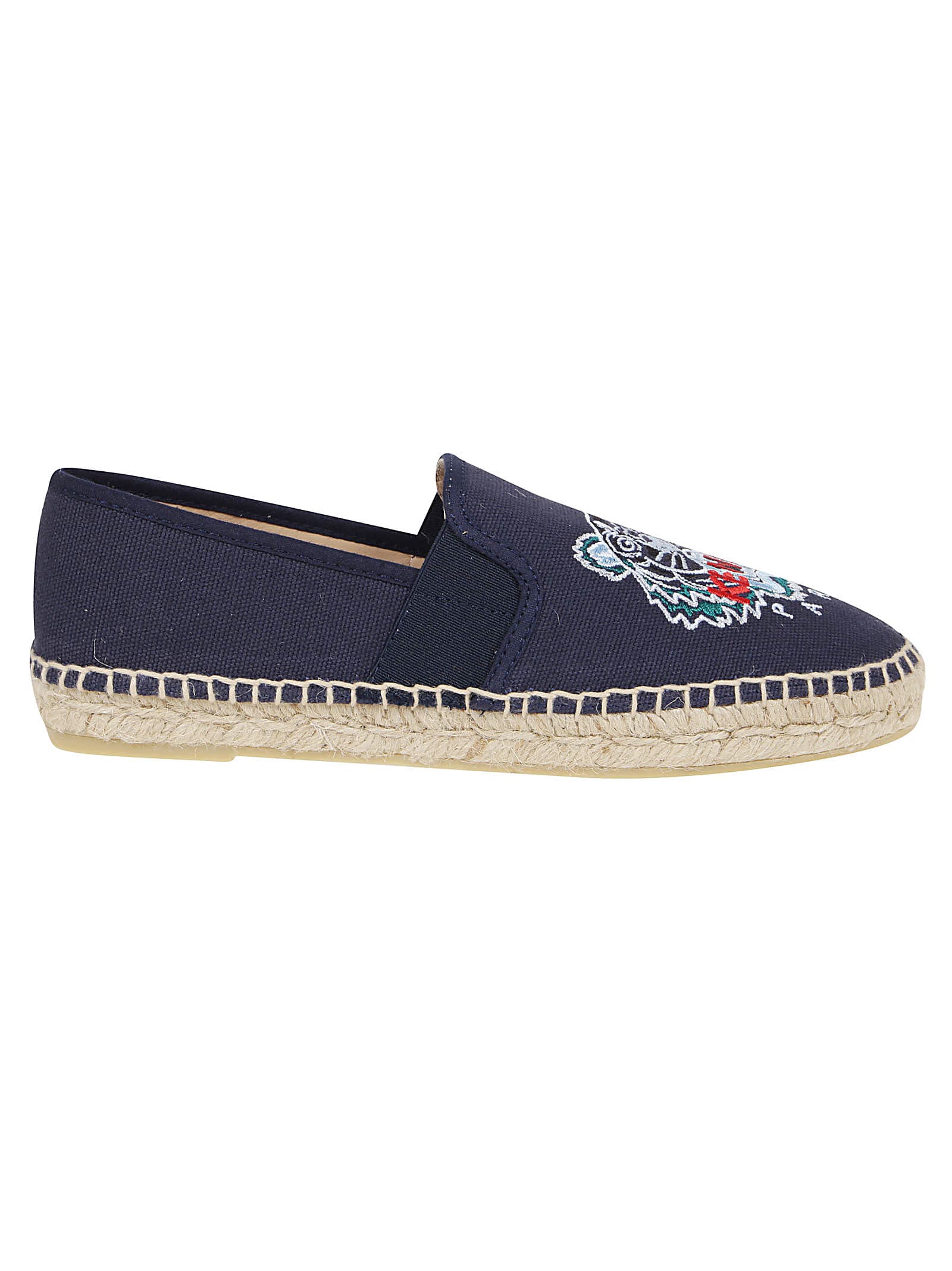 Buy Kenzo Espadrille Elastic Tiger online, shop Kenzo shoes with free shipping