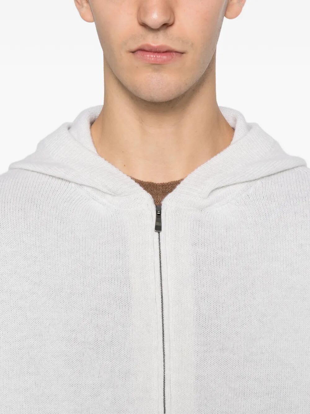 Malo Bomber Zip In White