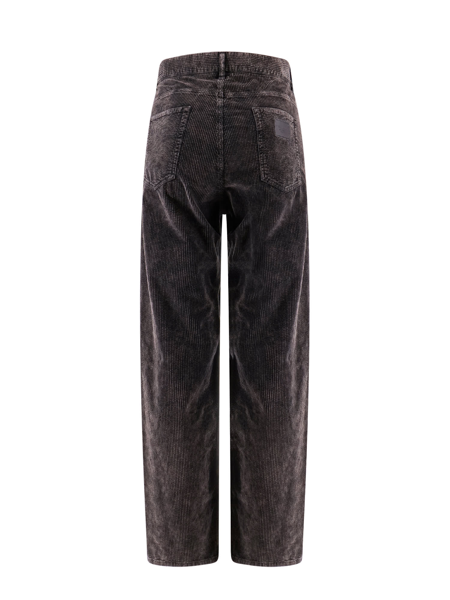 Shop Dolce & Gabbana Trouser In Black