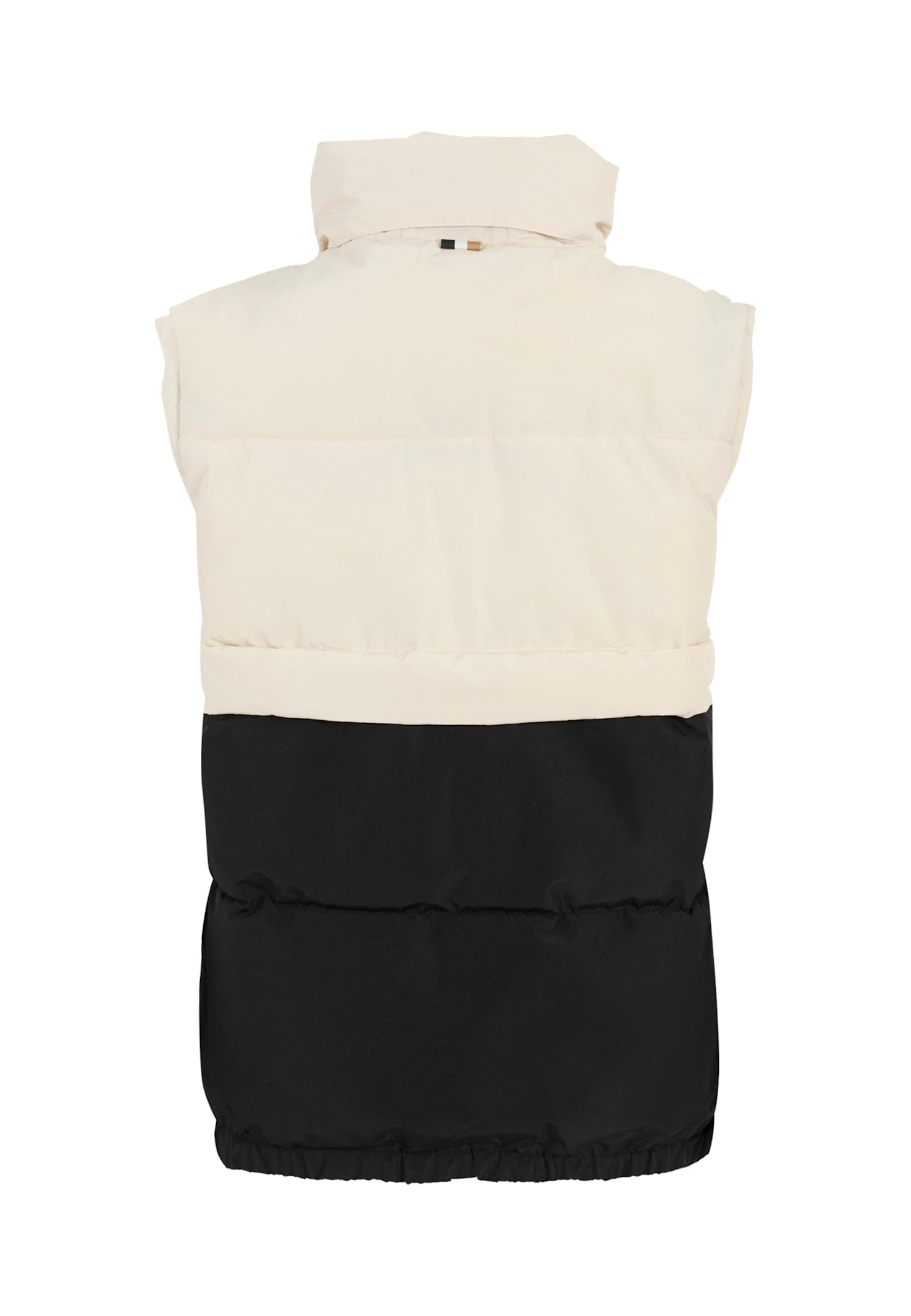 Hugo Boss Beige Vest For Boy With Logo In Neutral