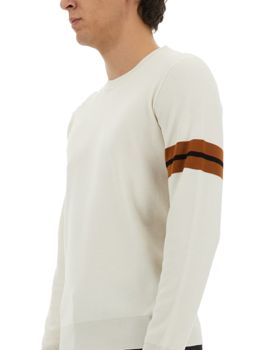 Shop Zegna Wool Jersey. In White