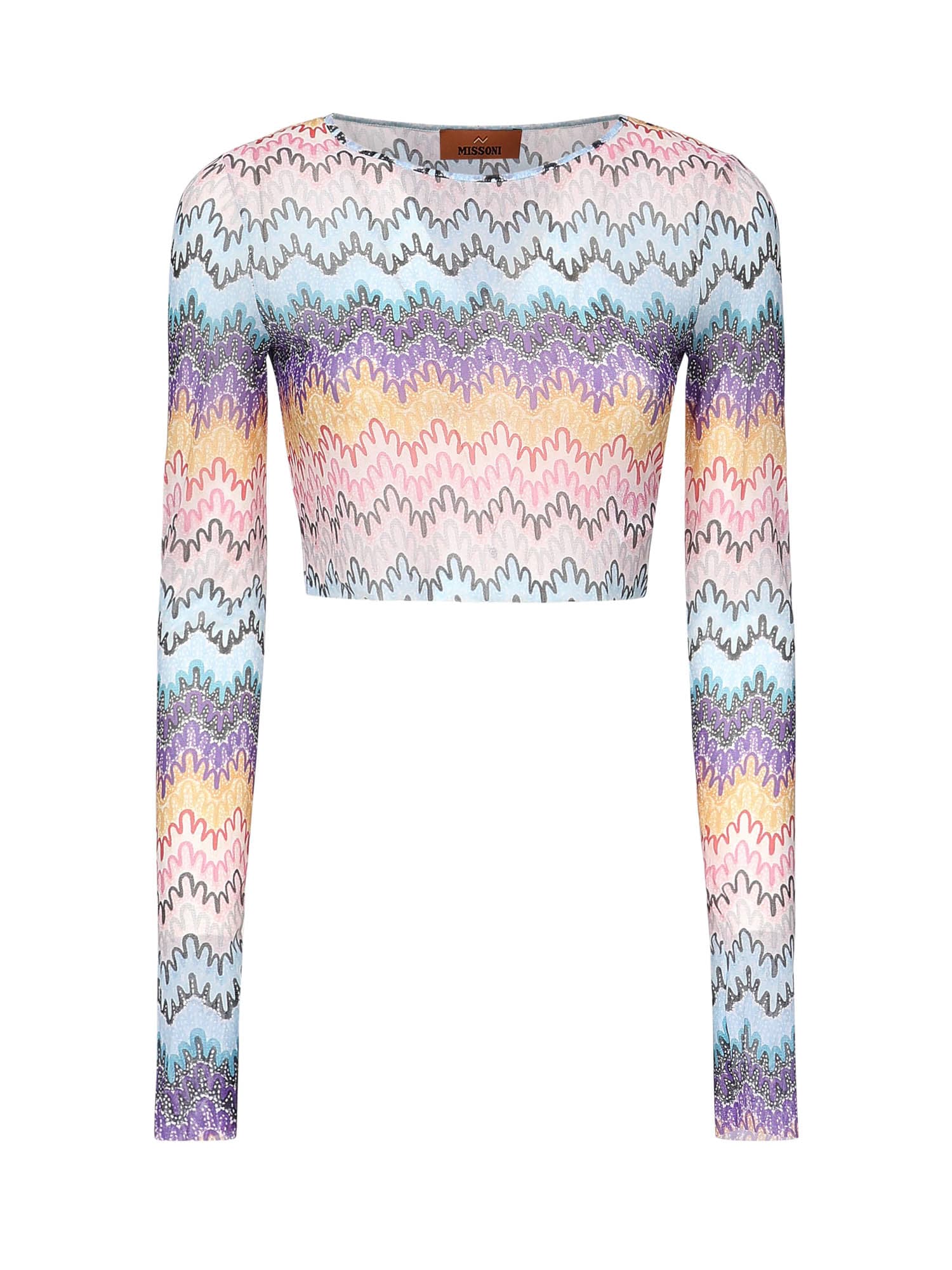 Zigzag Cropped Top