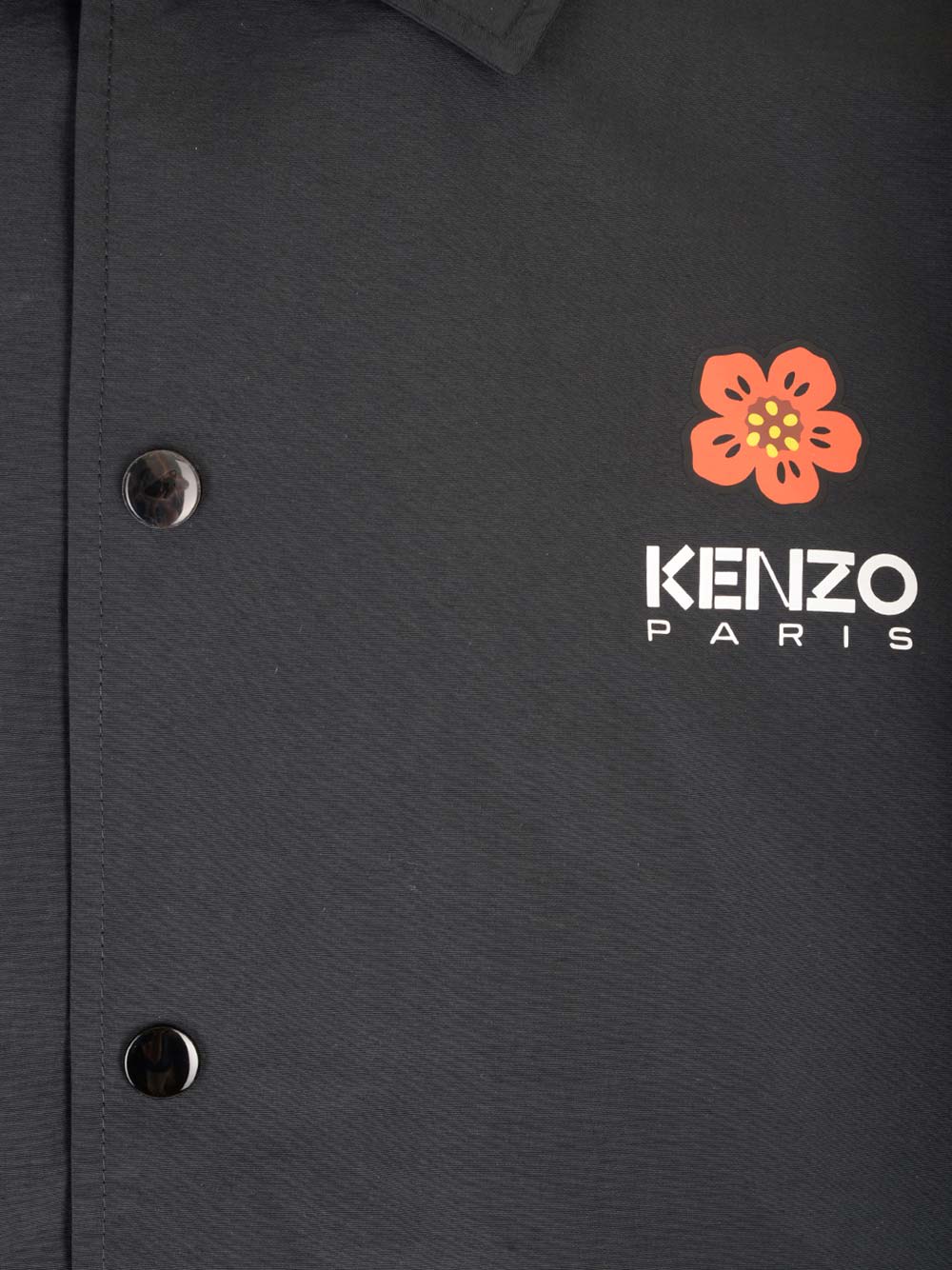 Shop Kenzo Boke Flower Coah Jacket In Black