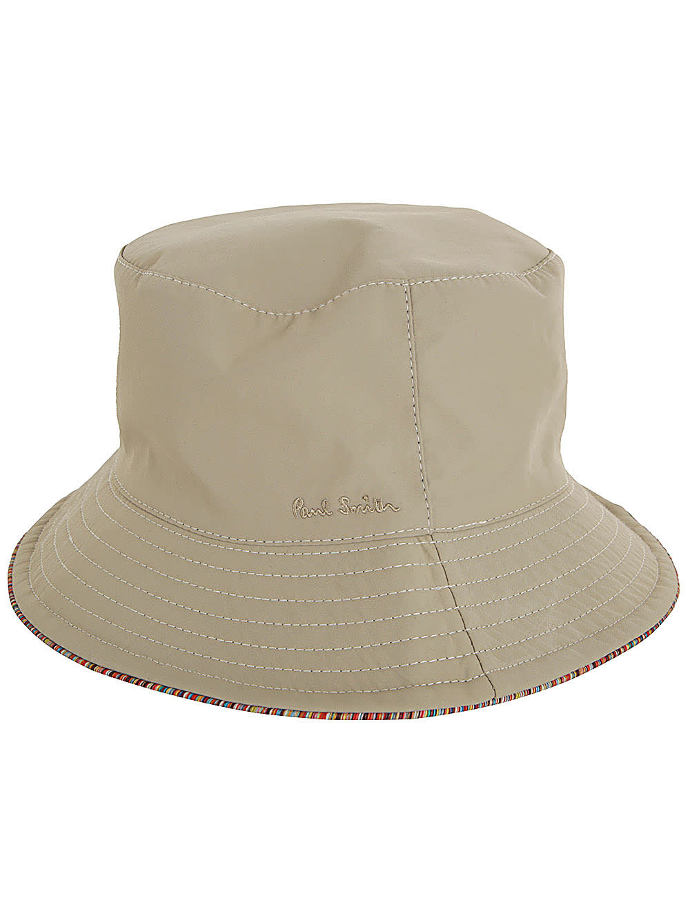 Shop Paul Smith Bucket Hat In Khaki