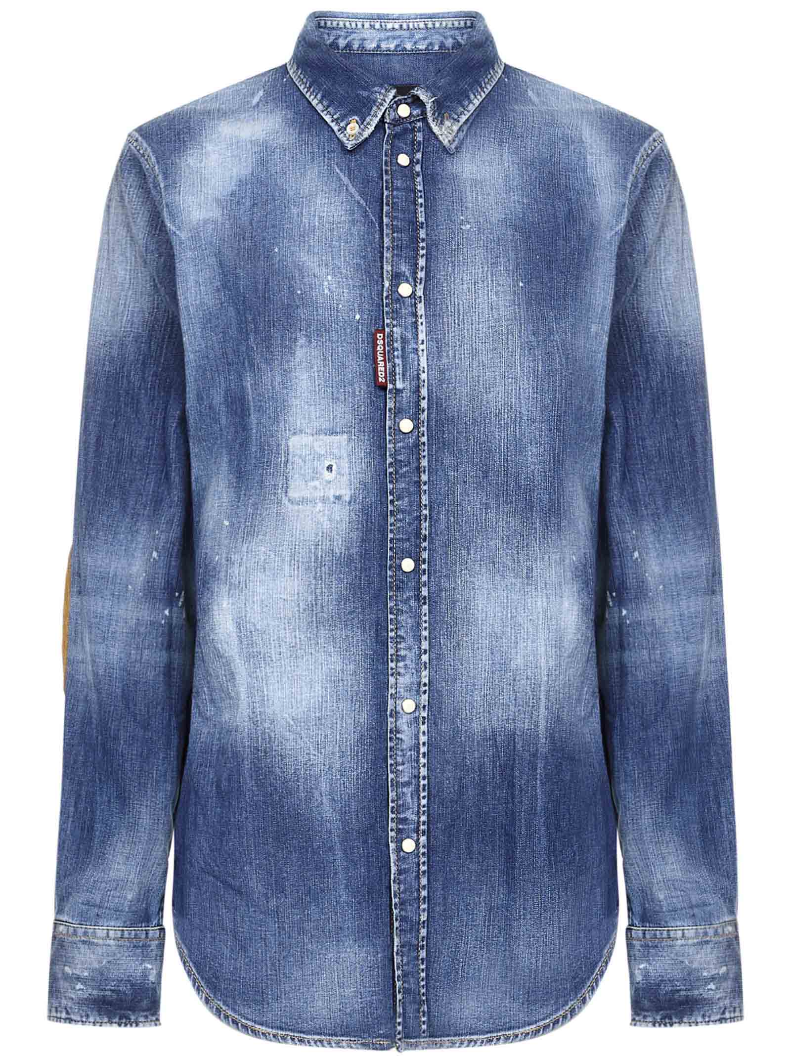 Dsquared2 Patch Western Shirt