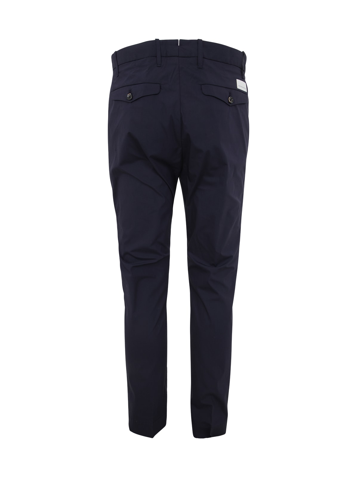 Shop Nine In The Morning Easy Slim Chino Trouser In Navy Blue