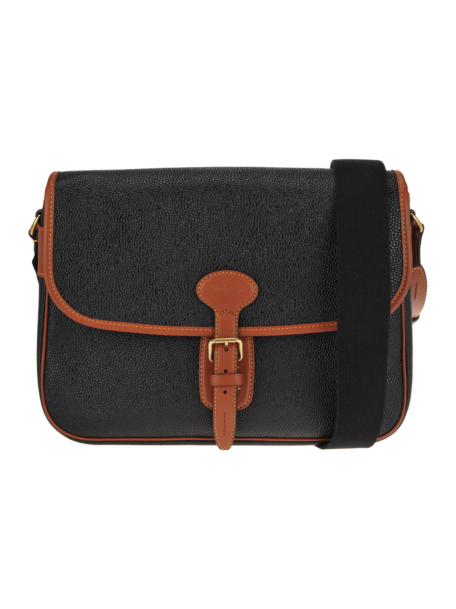 Mulberry Mulberry Small Heritage Messenger Bag BLACKCOGNAC