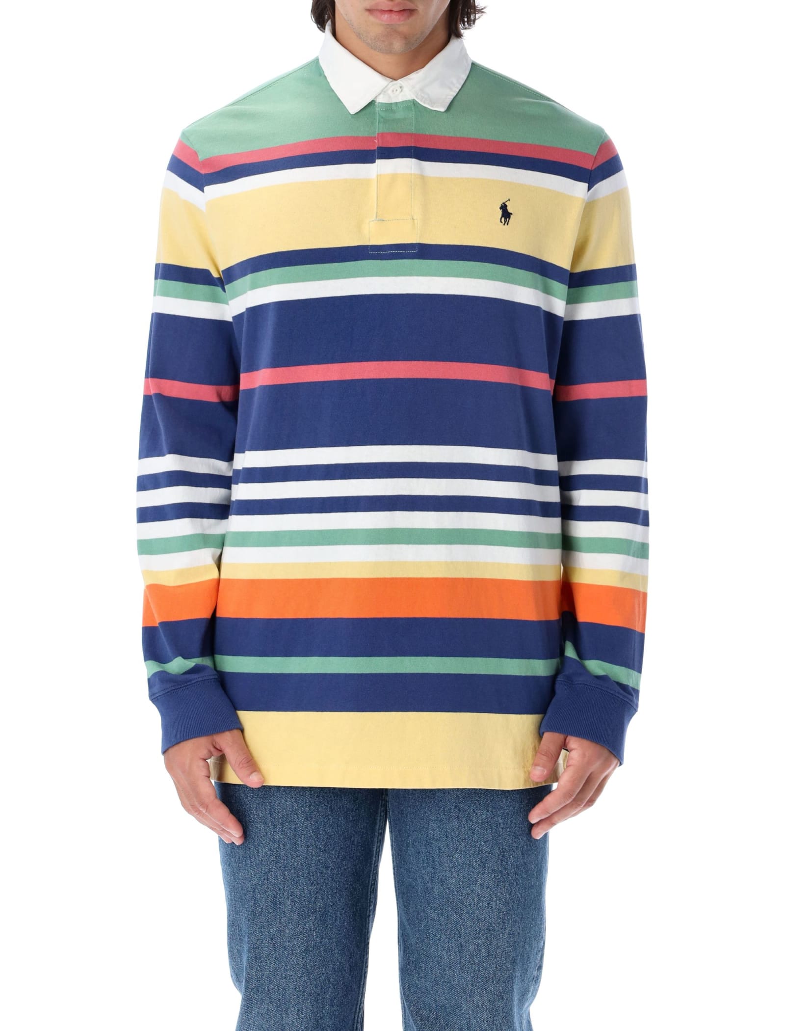 Polo Ralph Lauren Classic Fit L/s Striped Polo Shirt