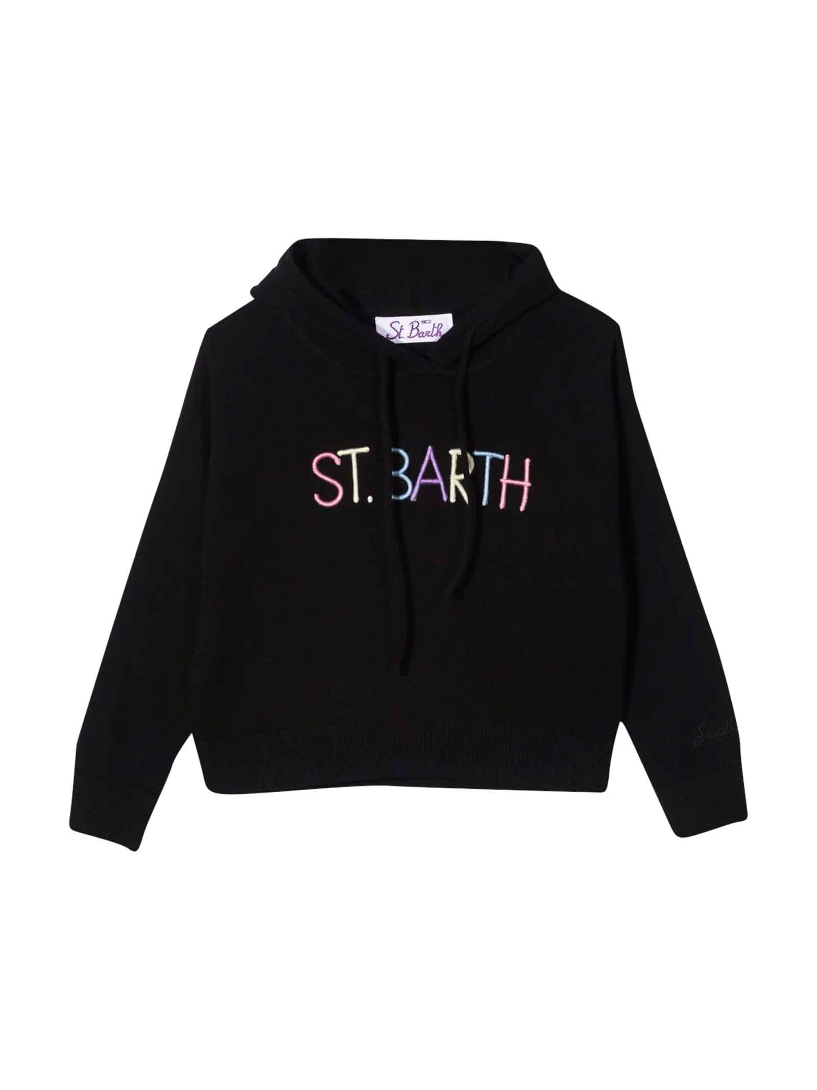 MC2 Saint Barth Black Sweatshirt