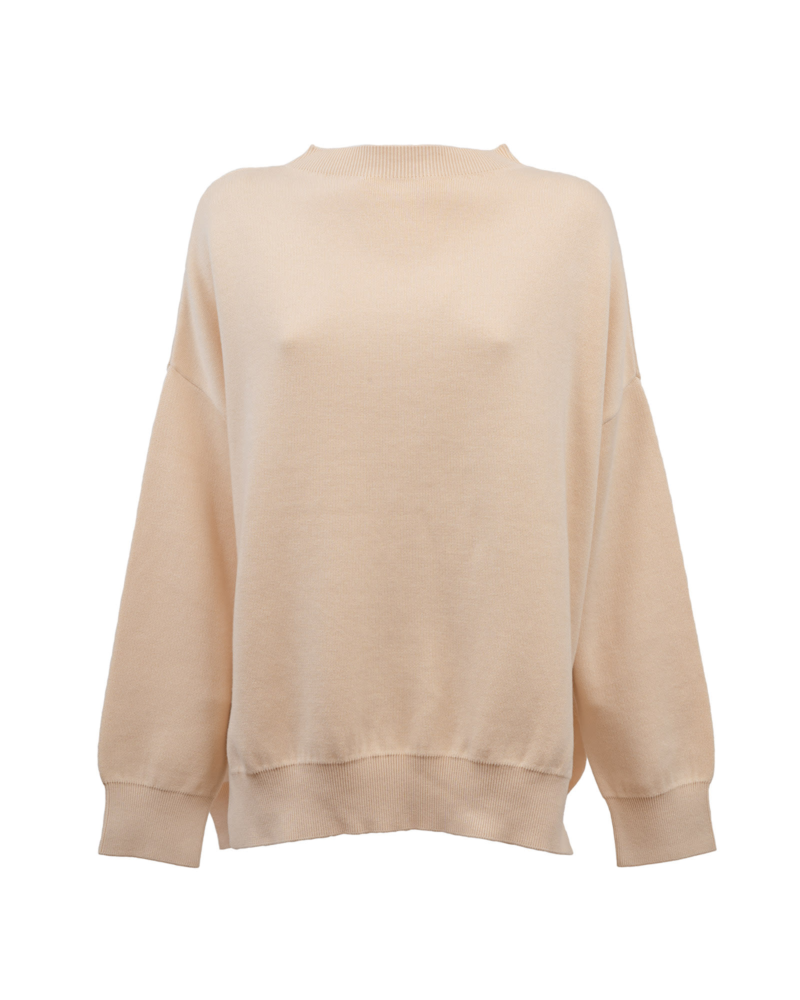 Closed Organic cotton sweatshirt on the outside and soft wool blend on the inside