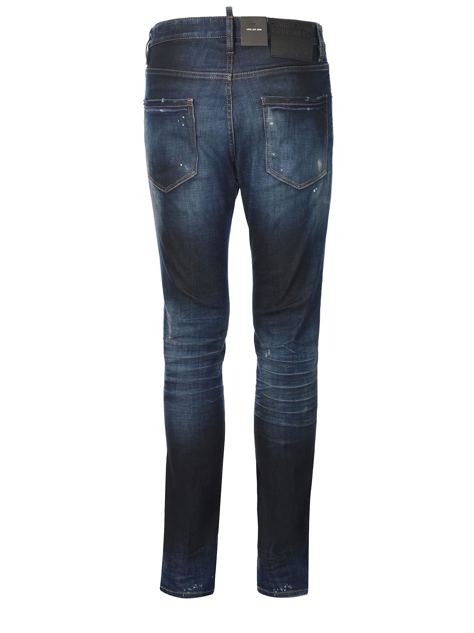 Shop Dsquared2 Jeans  Cool Guy Made Of Denim In Denim Blu