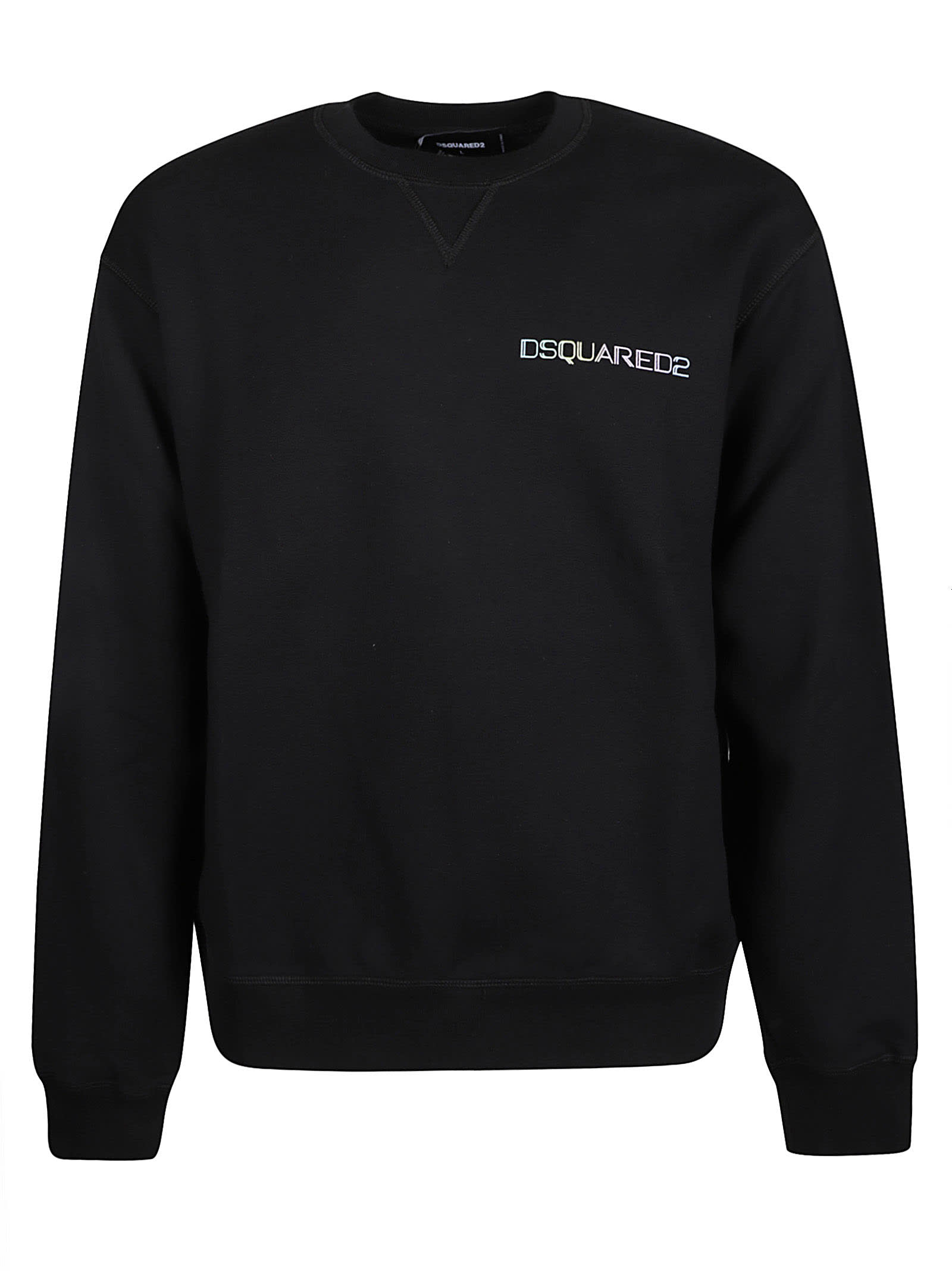 Shop Dsquared2 Cool Fit Crewneck Sweatshirt In Black