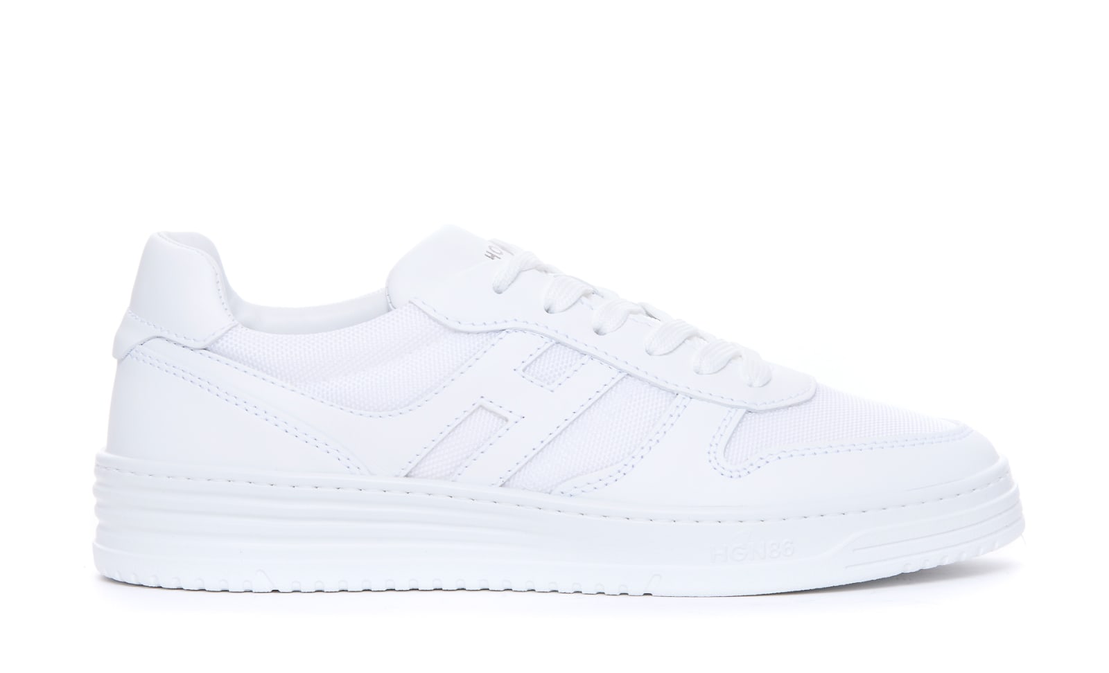 Shop Hogan H630 Sneakers In White