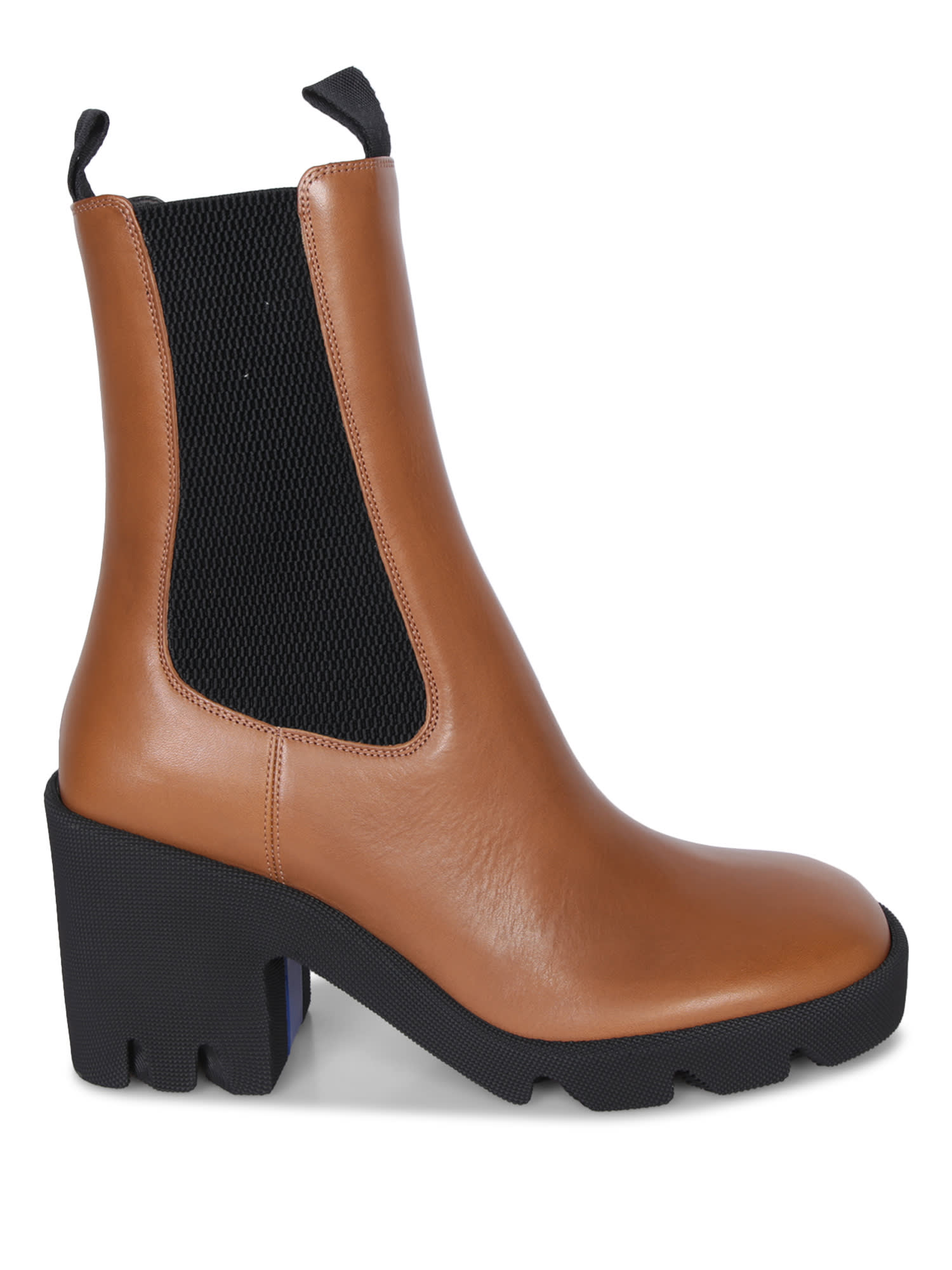 Roundtoe Heeled Ankle Boots