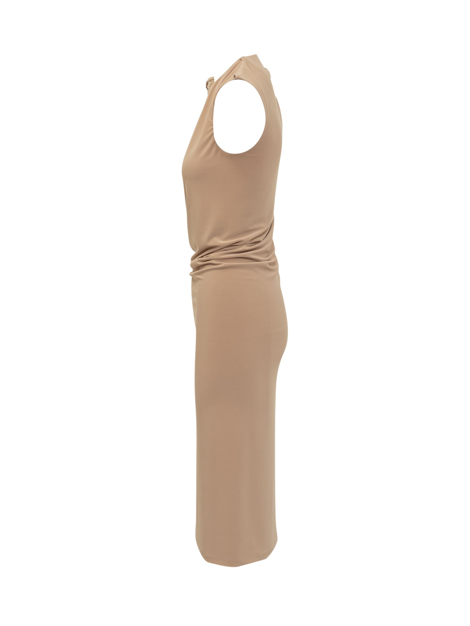 Shop Sportmax Nuble Dress In Beige