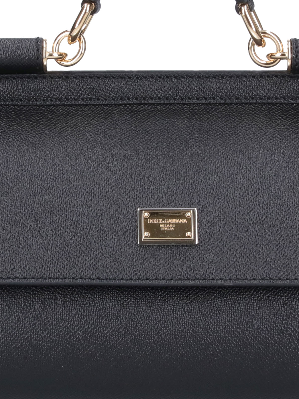 Shop Dolce & Gabbana Sicily Handbag In Black